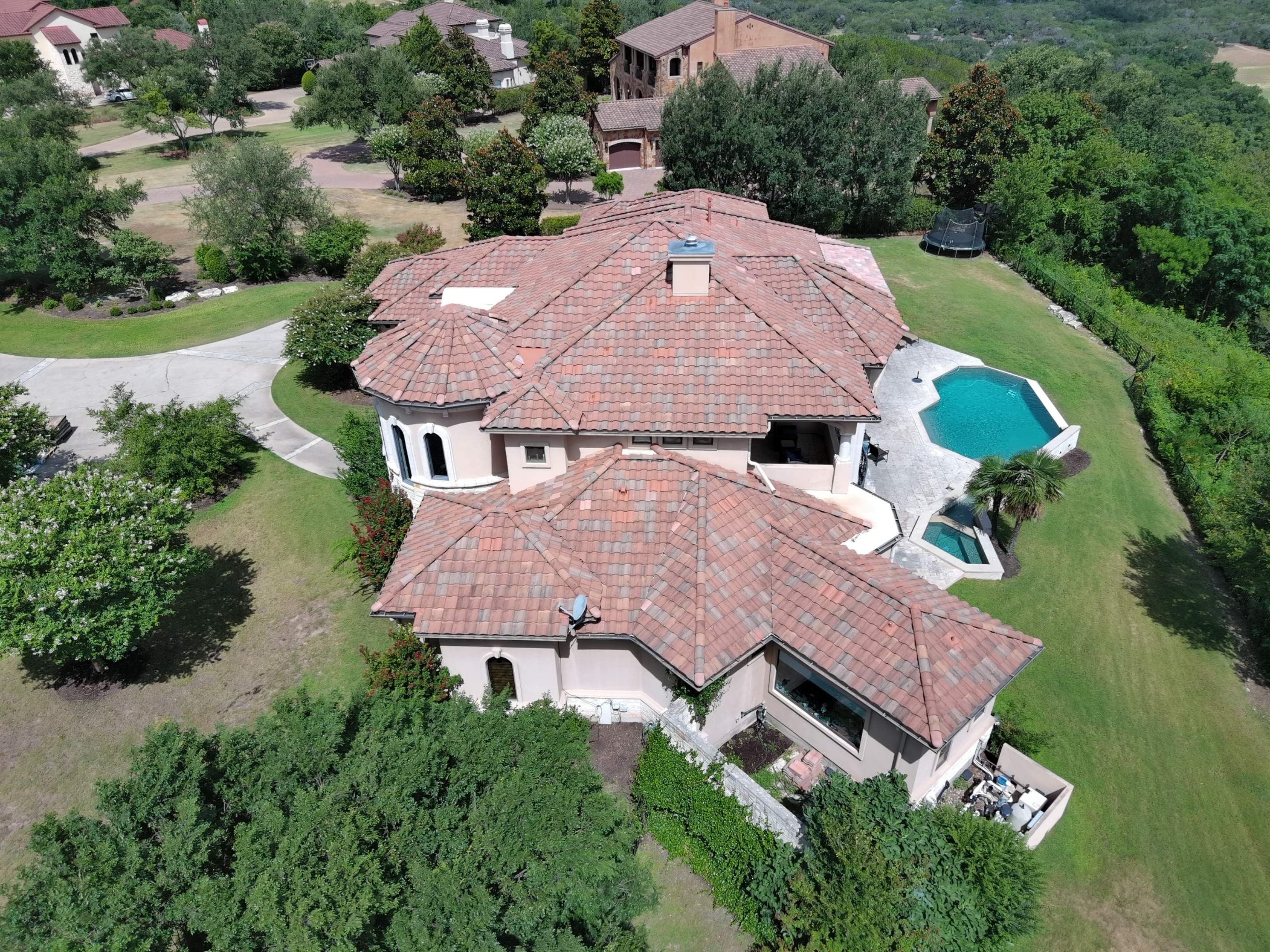 Tile Roof in Steiner Ranch by Skywall Construction LLC