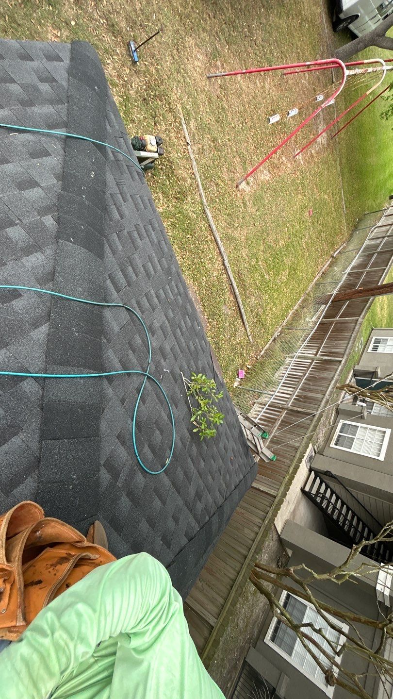 Commercial Roofing Installation using GAF Timberline HDZ by Lighthouse Roofing
