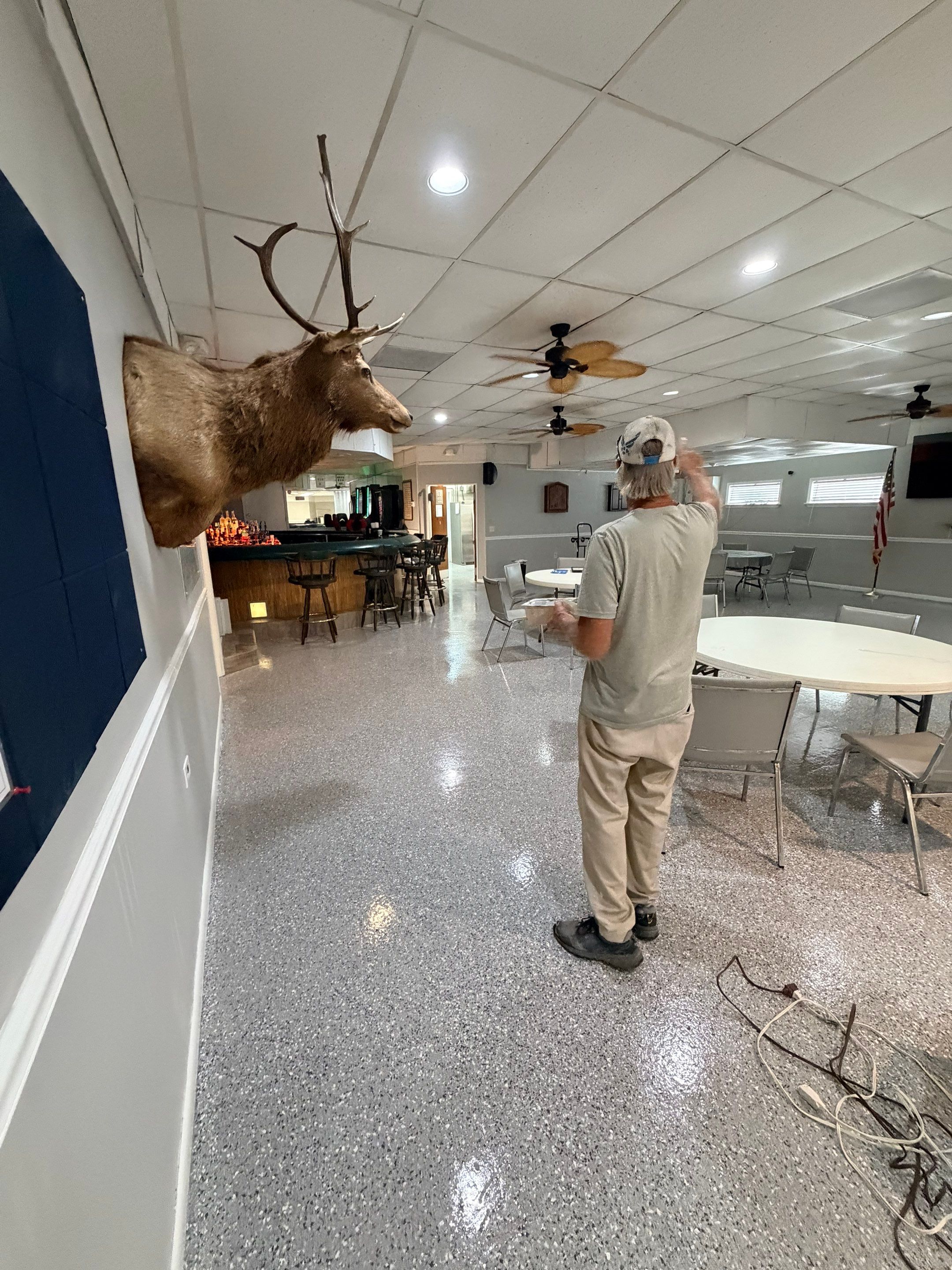 Project in Marathon, FL by Tropical Epoxy Coatings LLC 