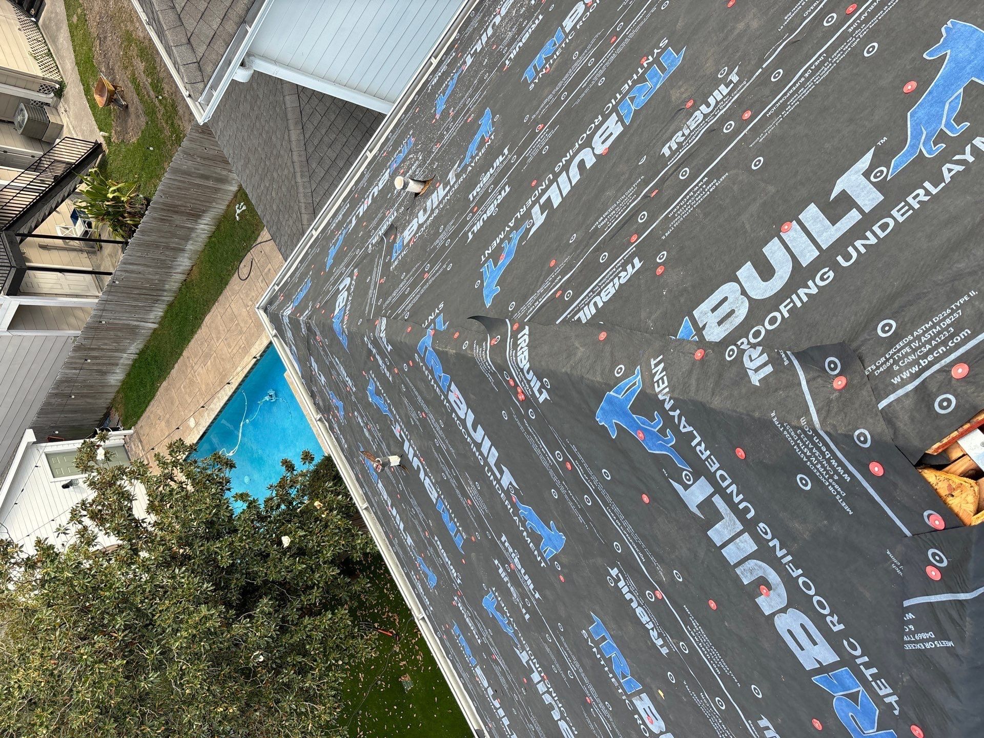 Residential Roofing Installation using Owen's Corning Duration (Lifetime) Shingles by Roof Repair Company