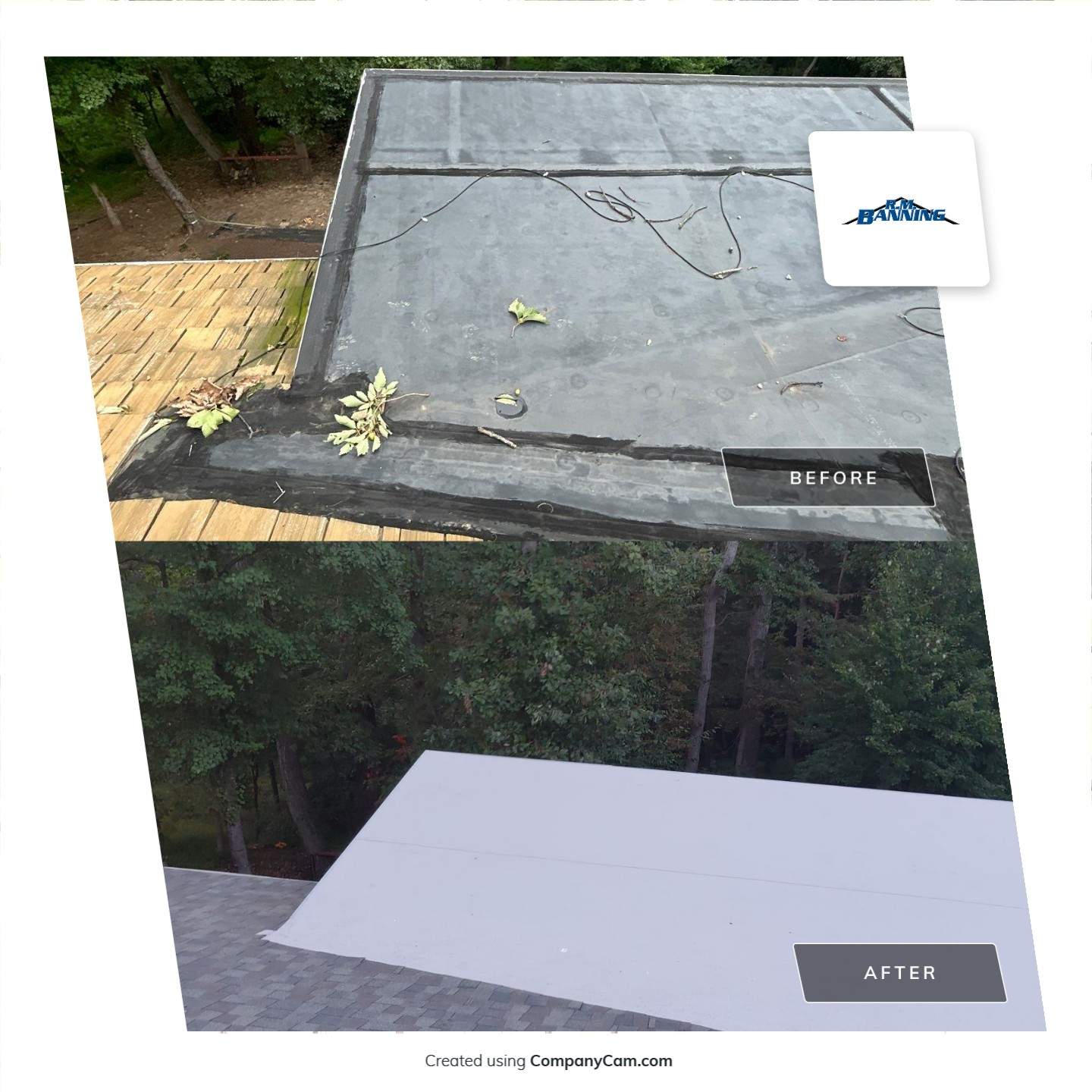 Vienna : Residential Roof Replacement with CertainTeed Landmark Pro in Max Def Georgetown Gray  by RM Banning, Inc.