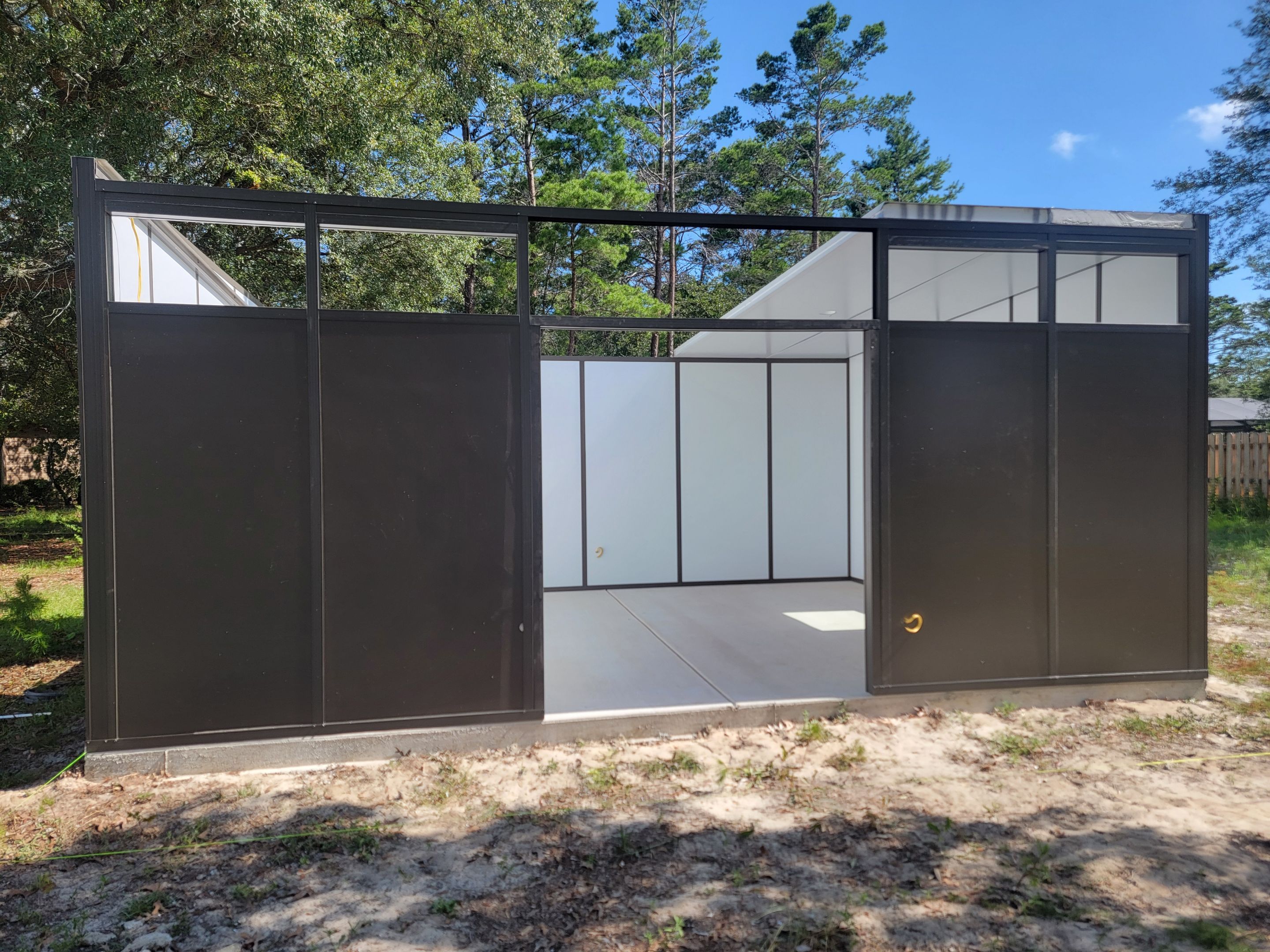 Modern Style Blockhouse in Navarre by Titan Sunrooms