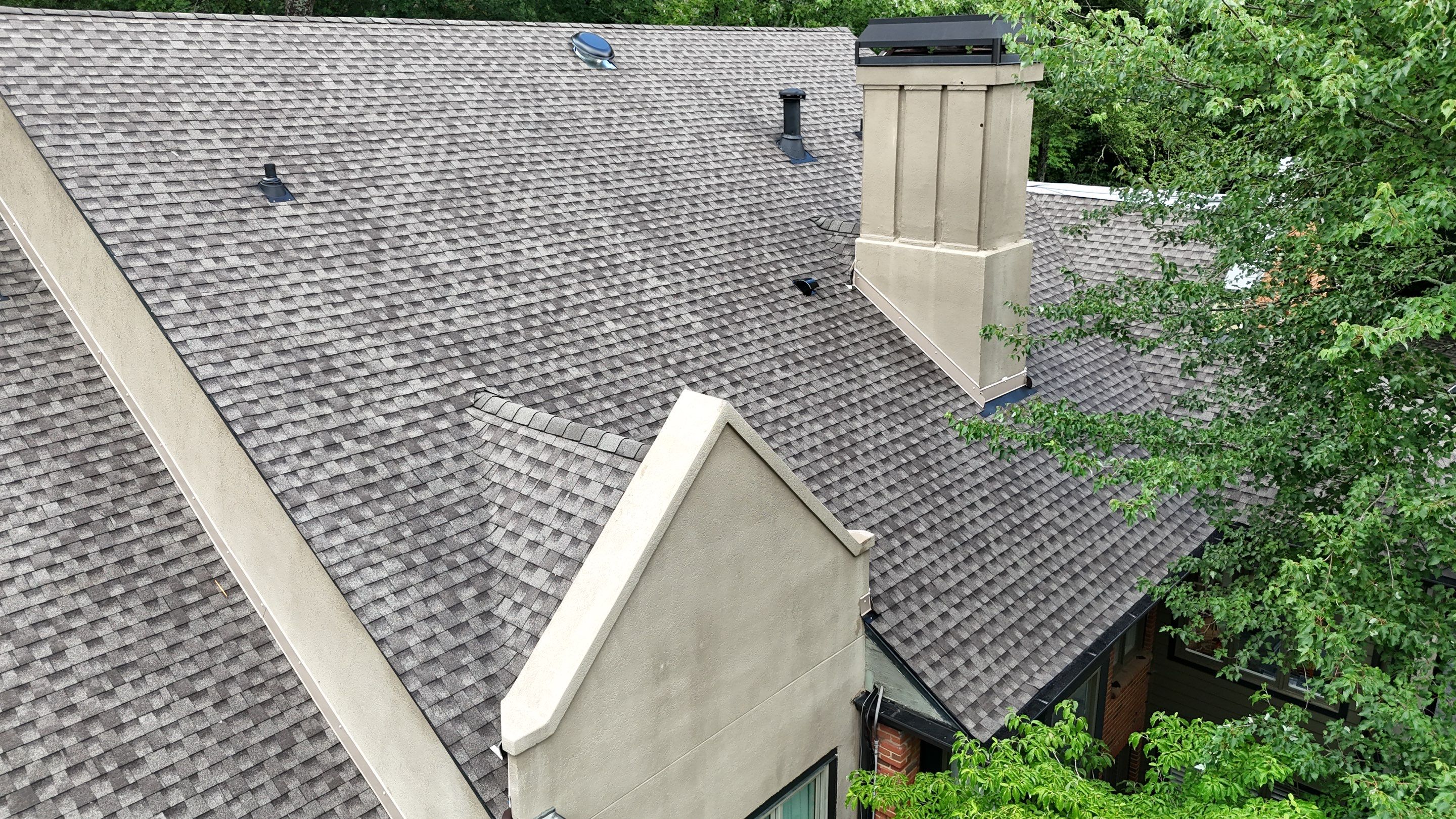 Atlanta, GA Roof Replacement GAF Timberline HDZ Weathered Wood by Reset Roofing