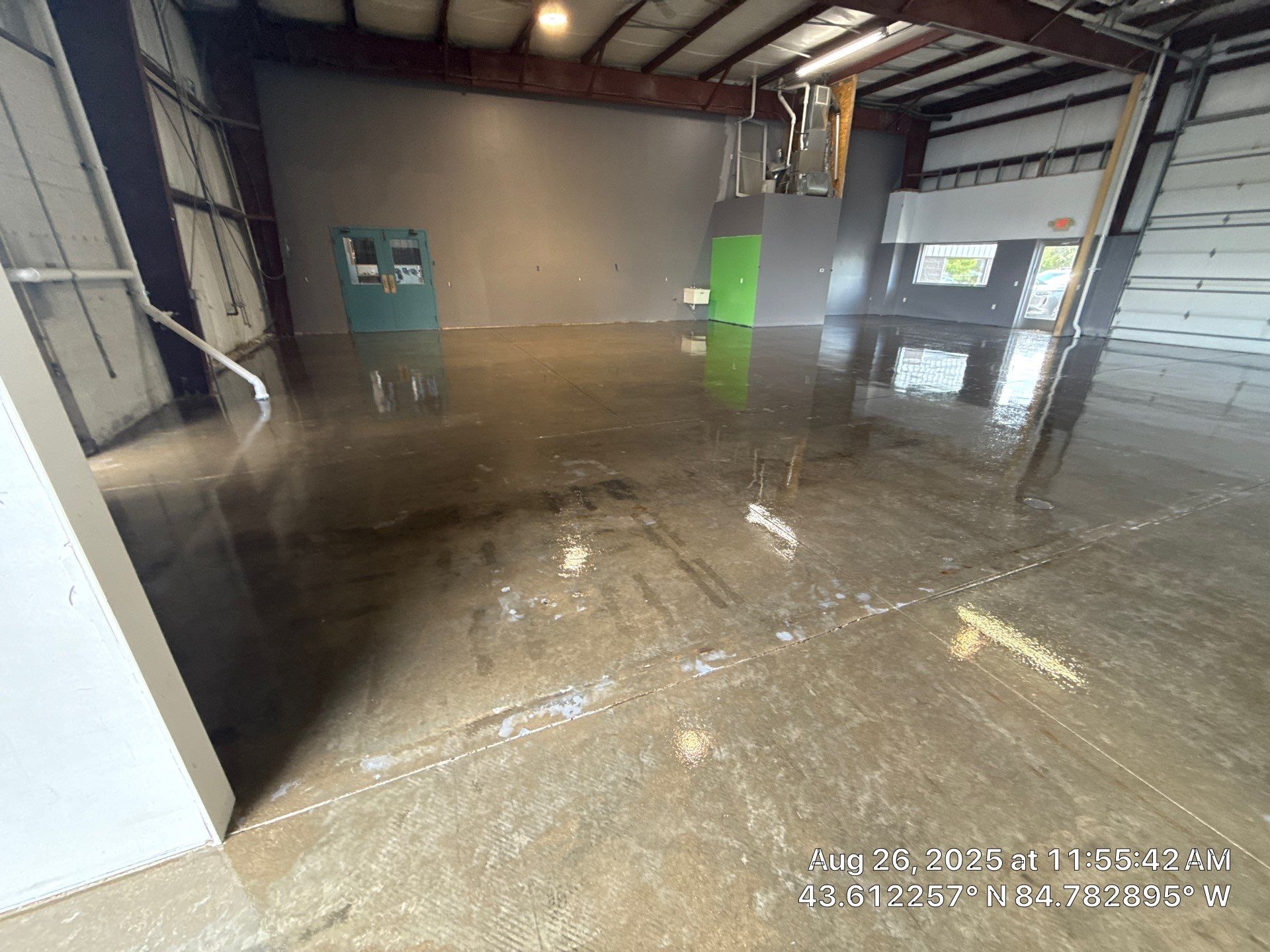 Project in Mt. Pleasant by Wise Coatings of Central Michigan