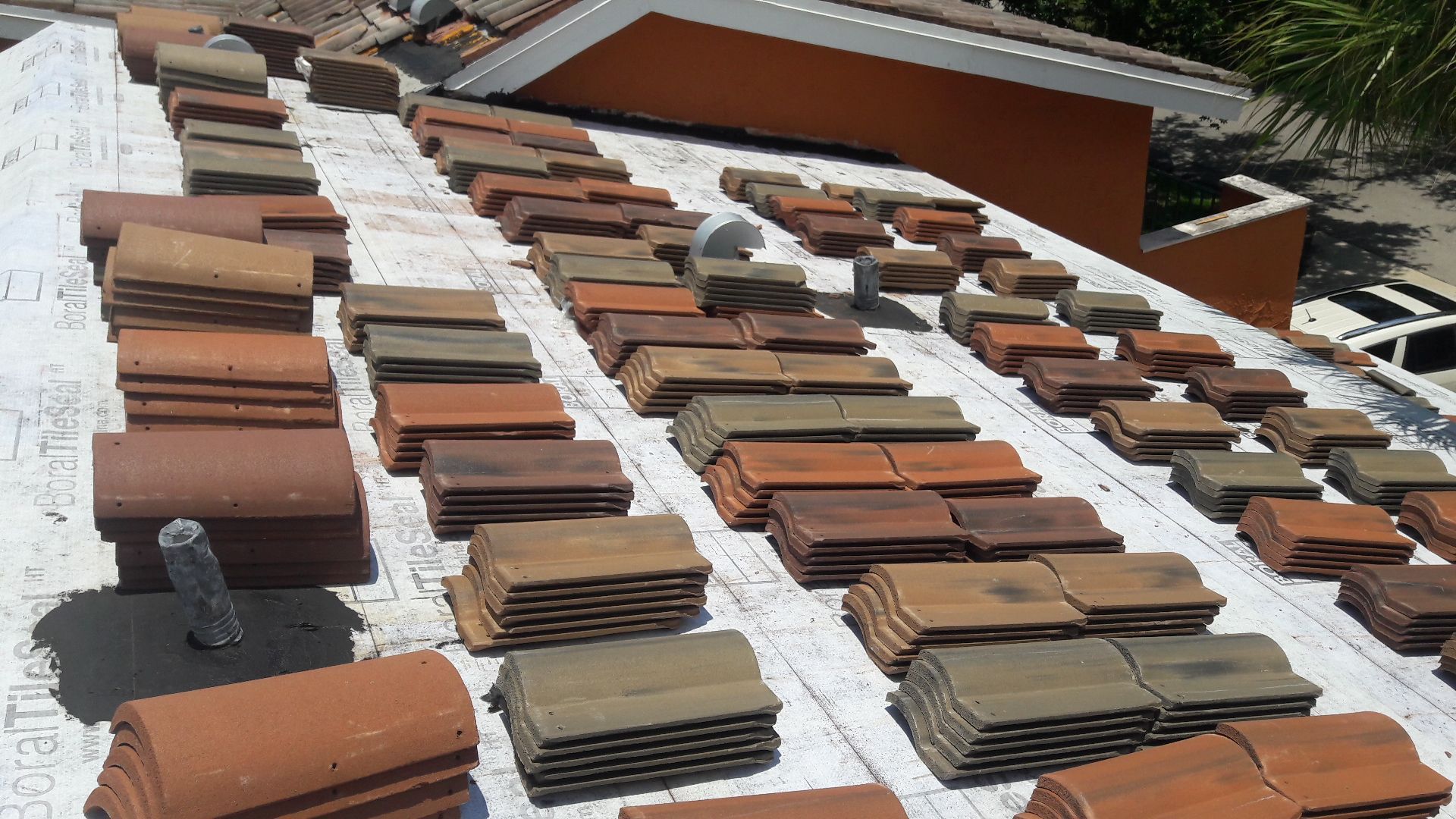 Concrete Tile Roof Repair using Concrete Roof Tile by Aastro Roofing
