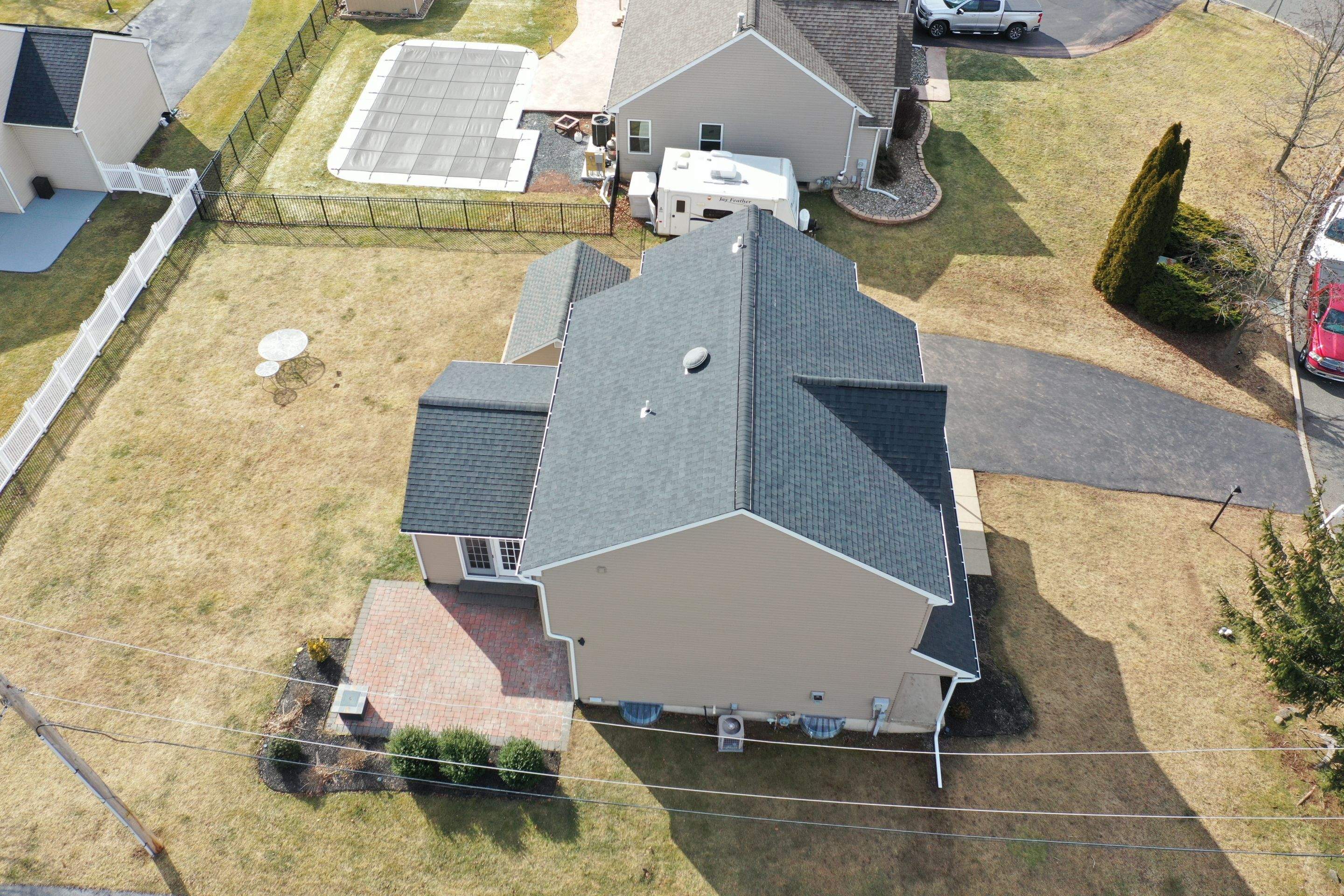 Roofing Installation using CertainTeed Landmark - Moire Black by Storm Guard of Ches-Mont PA
