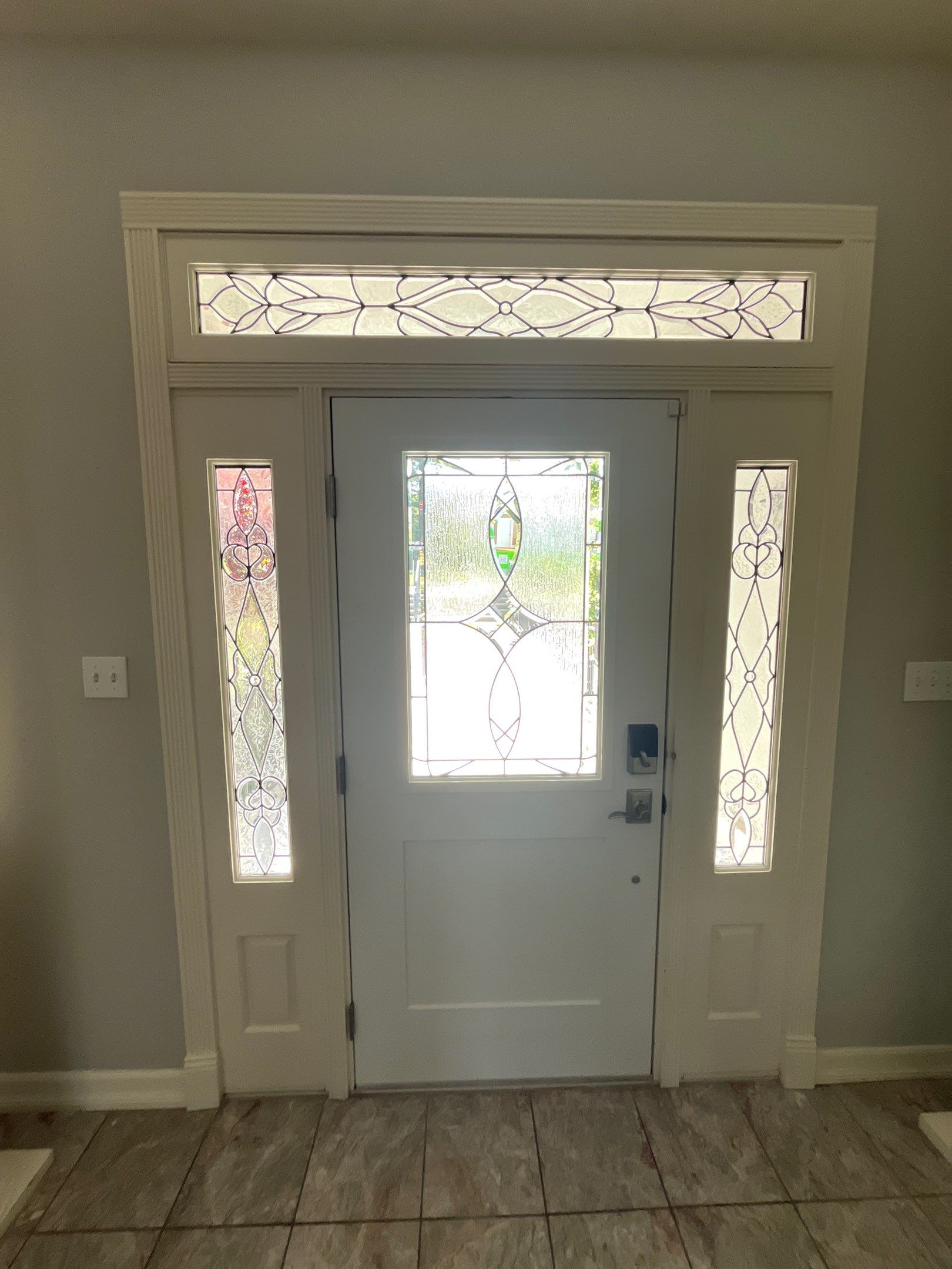 Split finish Entry Door by HomeStory Doors