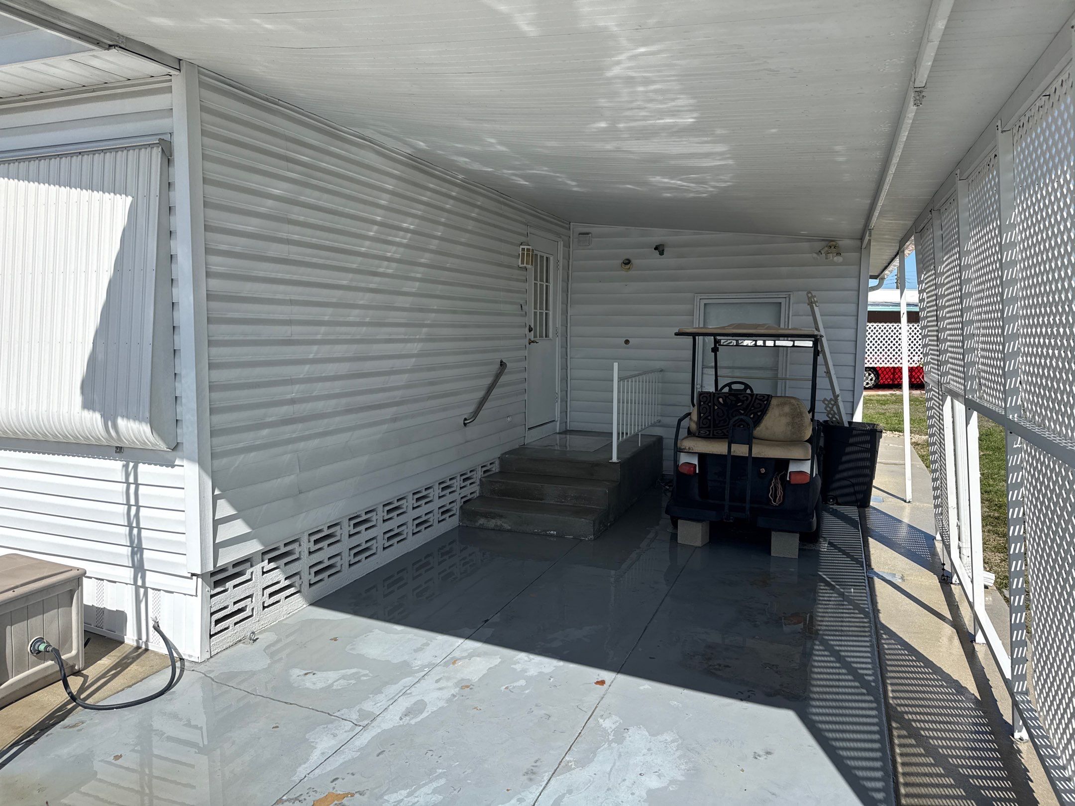 Trailer Estates Mobile Home Cleaning + Driveway & Patio Wash | Bayshore Gardens, FL by Sunshine AquaWash
