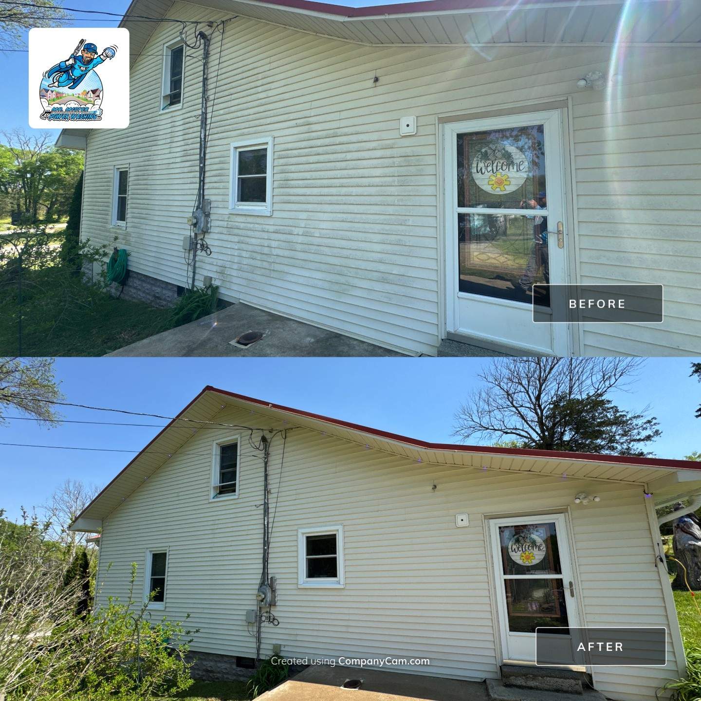 Brandi & Adams House by Mr. Mister Power Washing