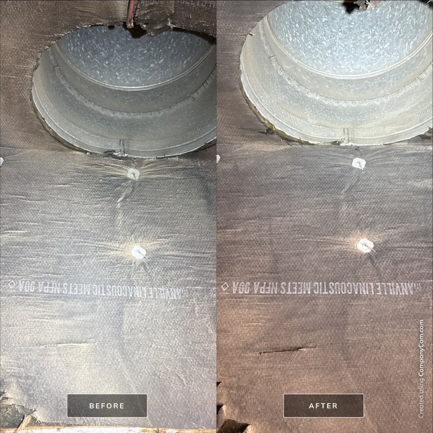 Project in Columbus by Voyager Air Duct Cleaning