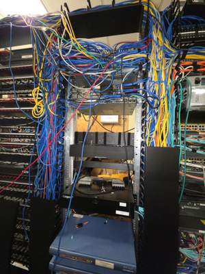 Structured cabling installation by CimaSolutions