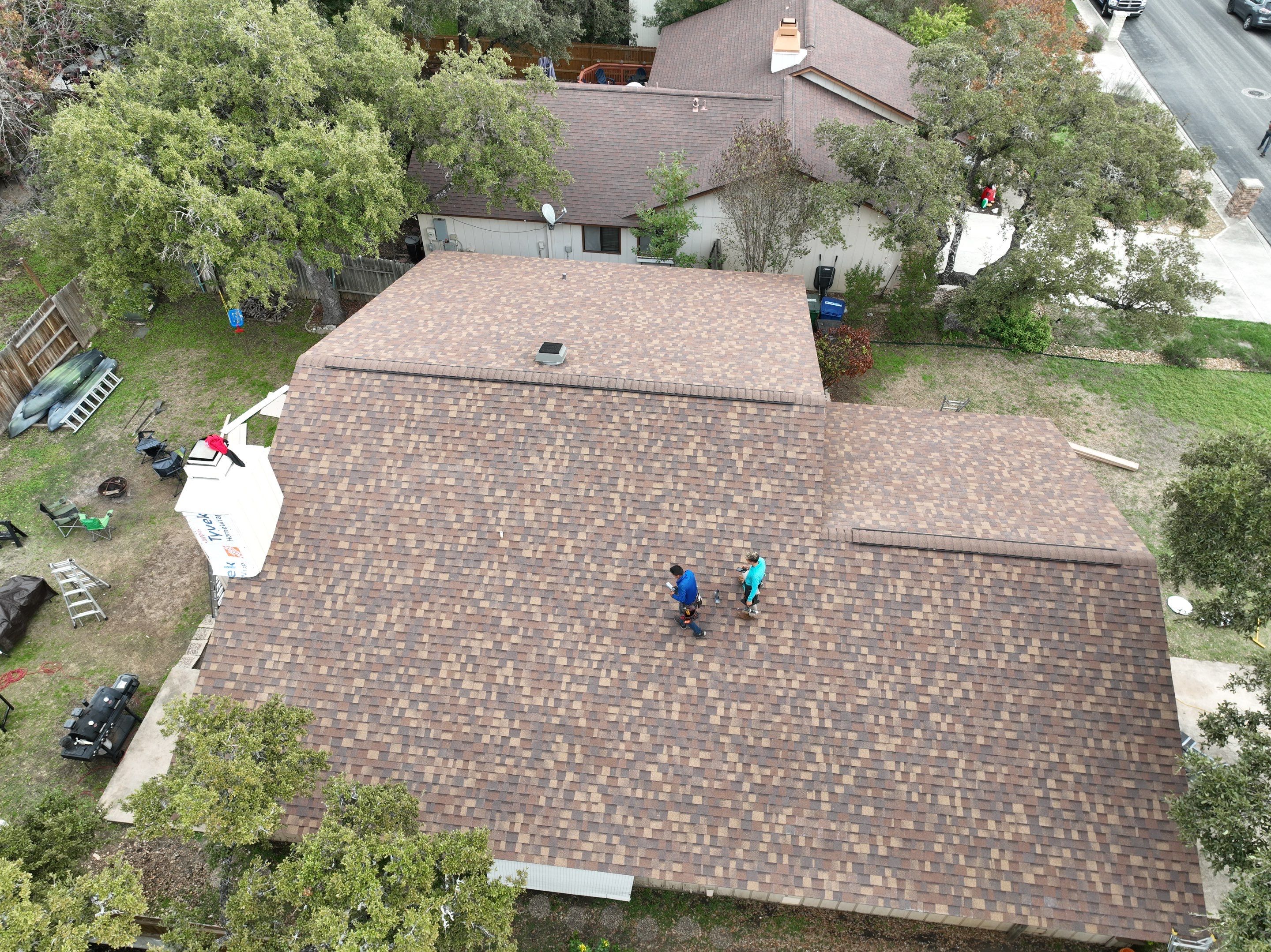 Residential Roof Replacement using Owens Corning Duration Designer 30 Year Laminate Shingle  by Premier Roofing and Contracting