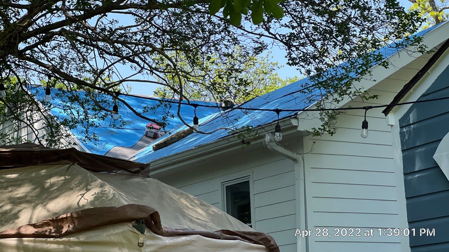 Roof Replaced and interior repaired by Nailed It Roofing & Remodeling LLC