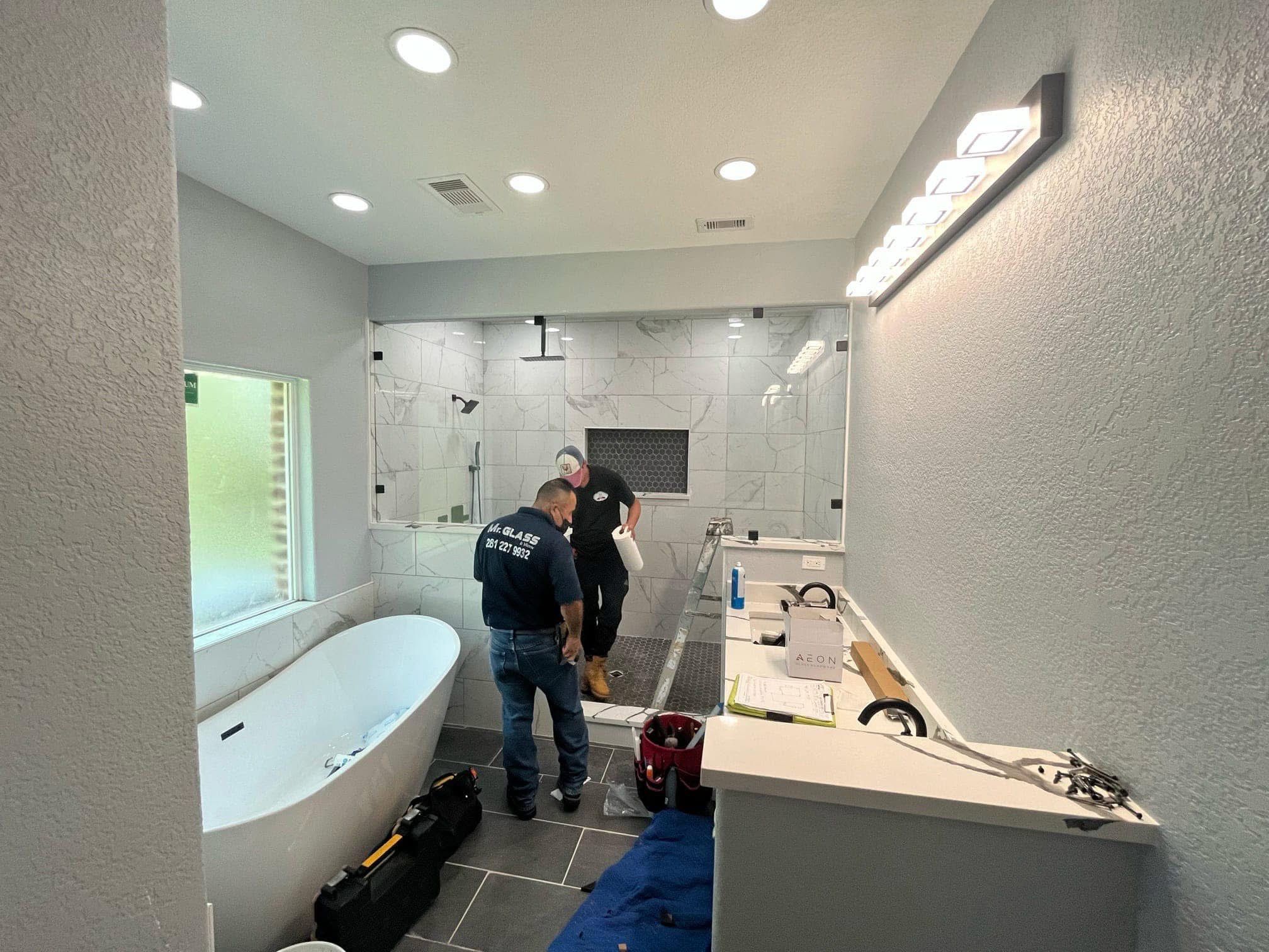 Restroom Remodled -Project in Coldspring, TX by Harden Enterprise Services LLC