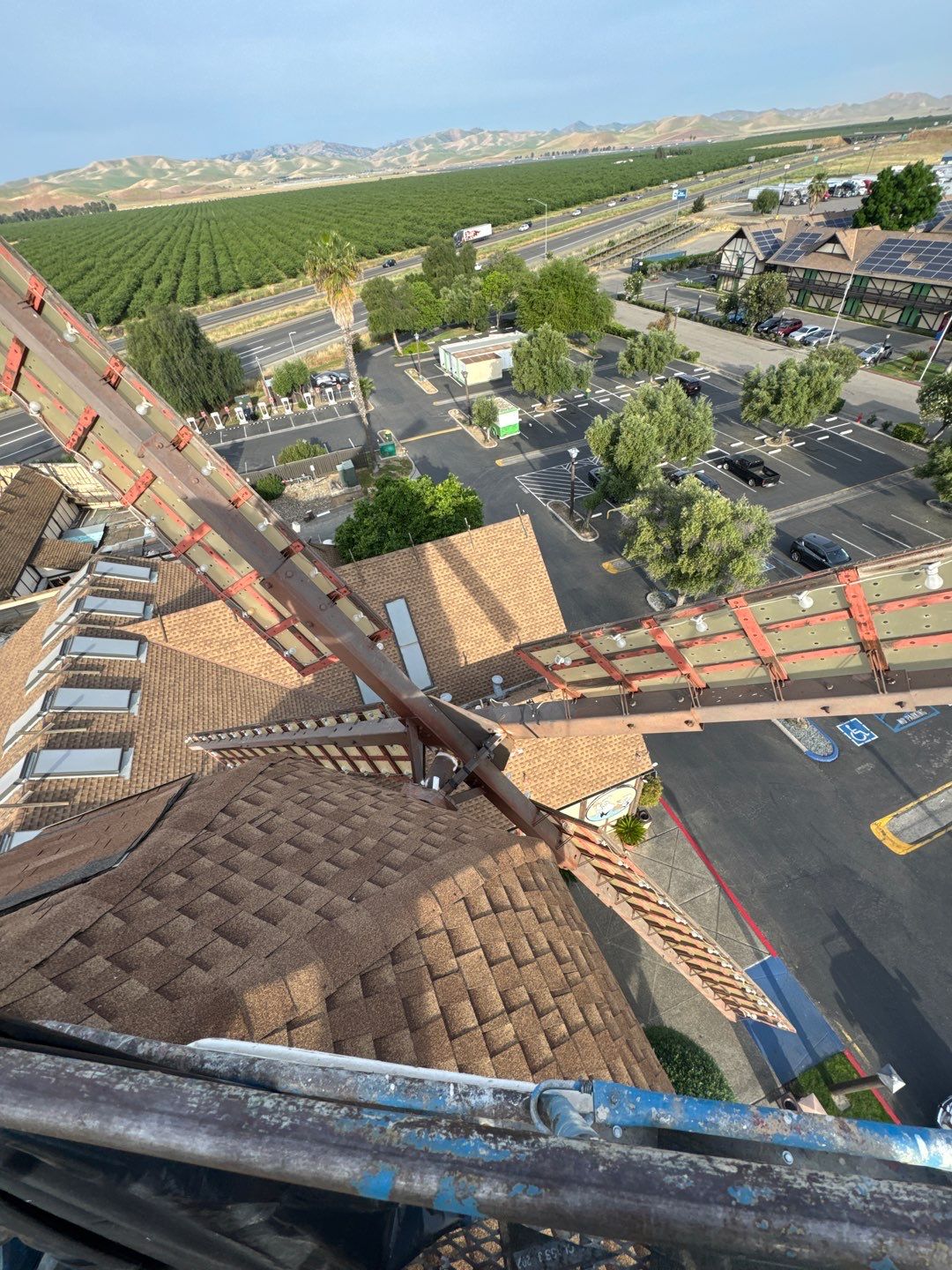 Spray foam and coatings using General Coatings acrylic coatings and spray foam by Straight Edge Roofing Inc