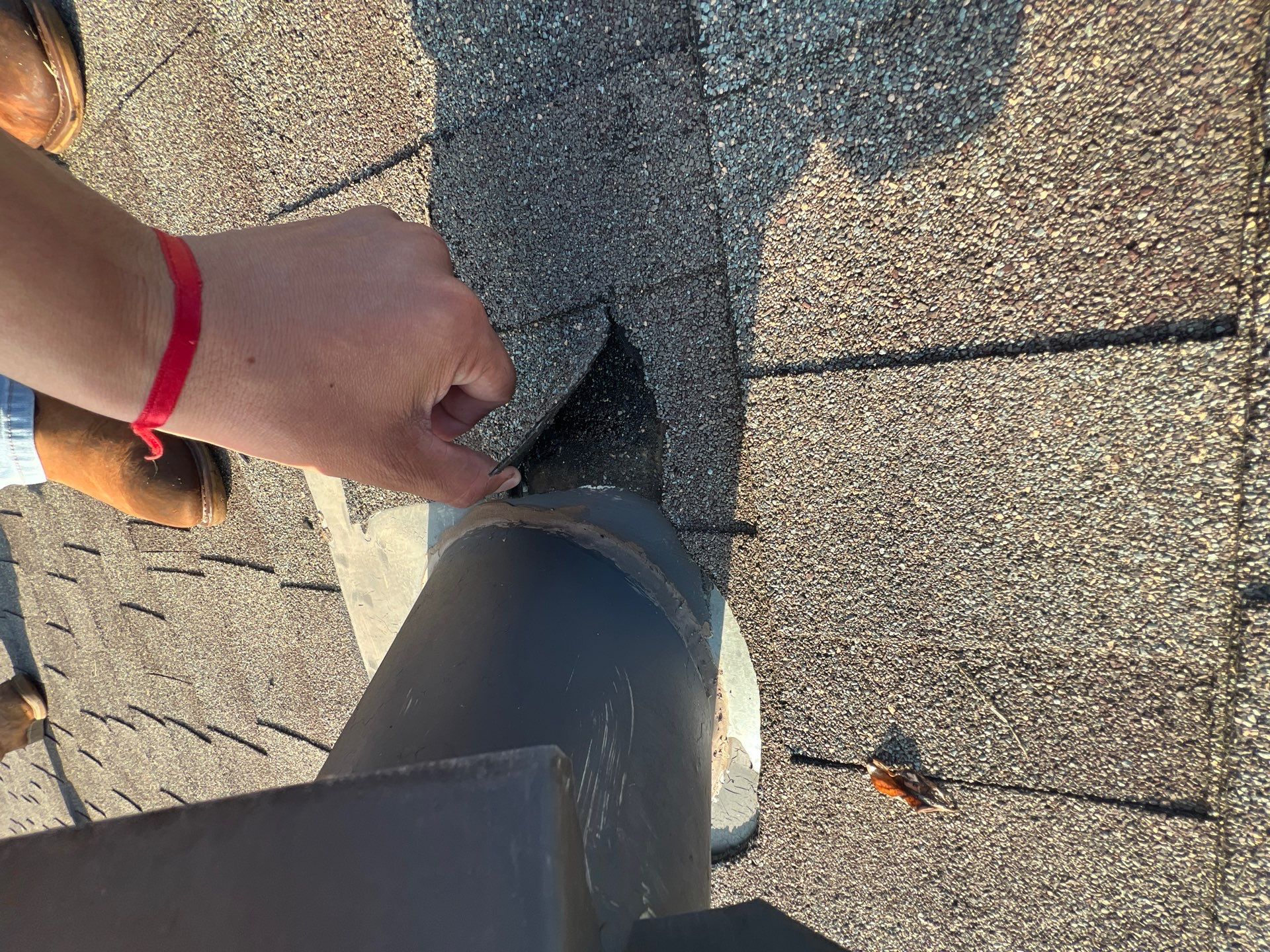 Hail Damage using Owen's Corning Duration (Lifetime) Shingles by Roof Repair Company