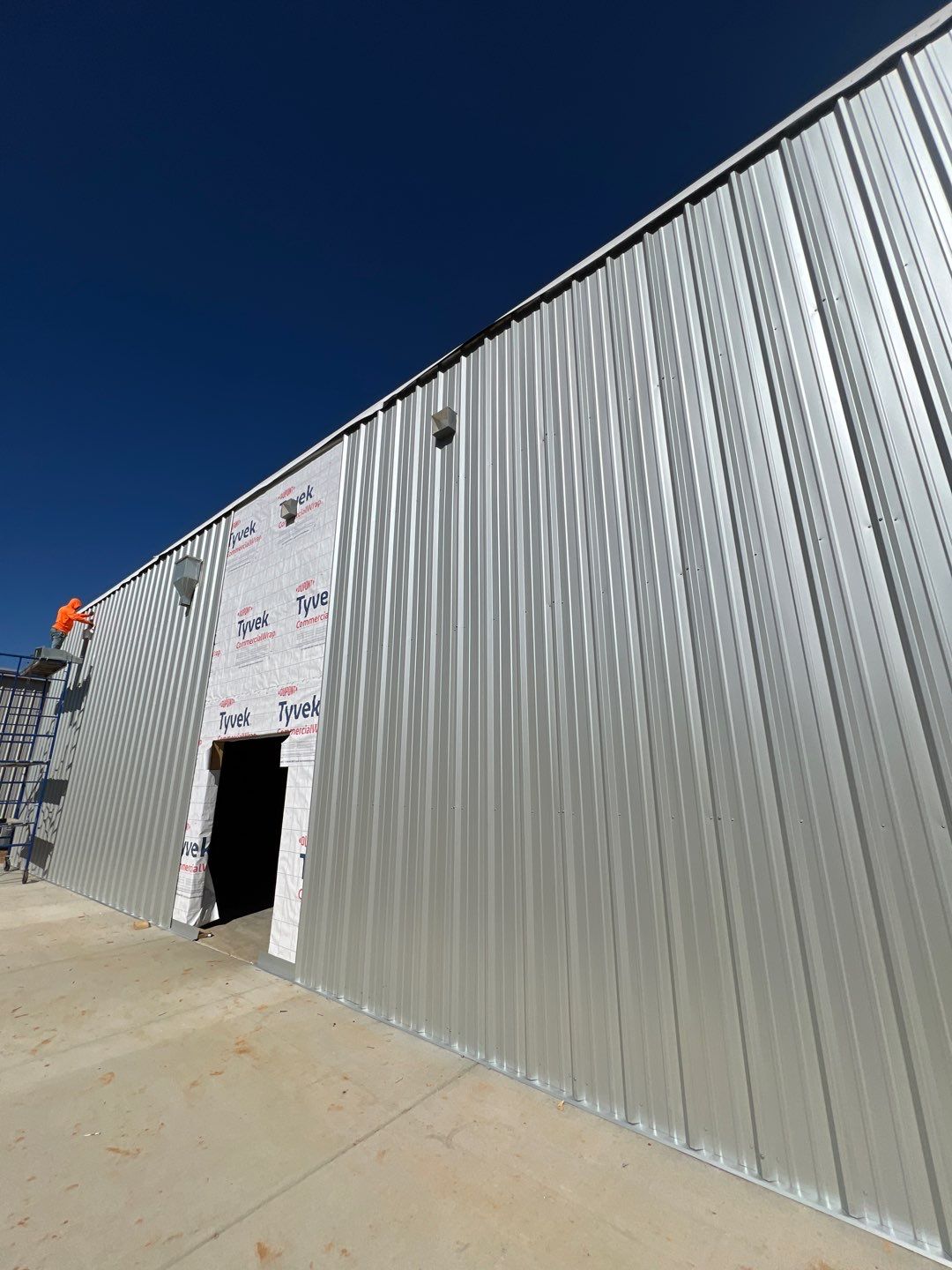 New Build TPO Roof & Metal Wall System – Tyler, TX by All Star Roofing LLC