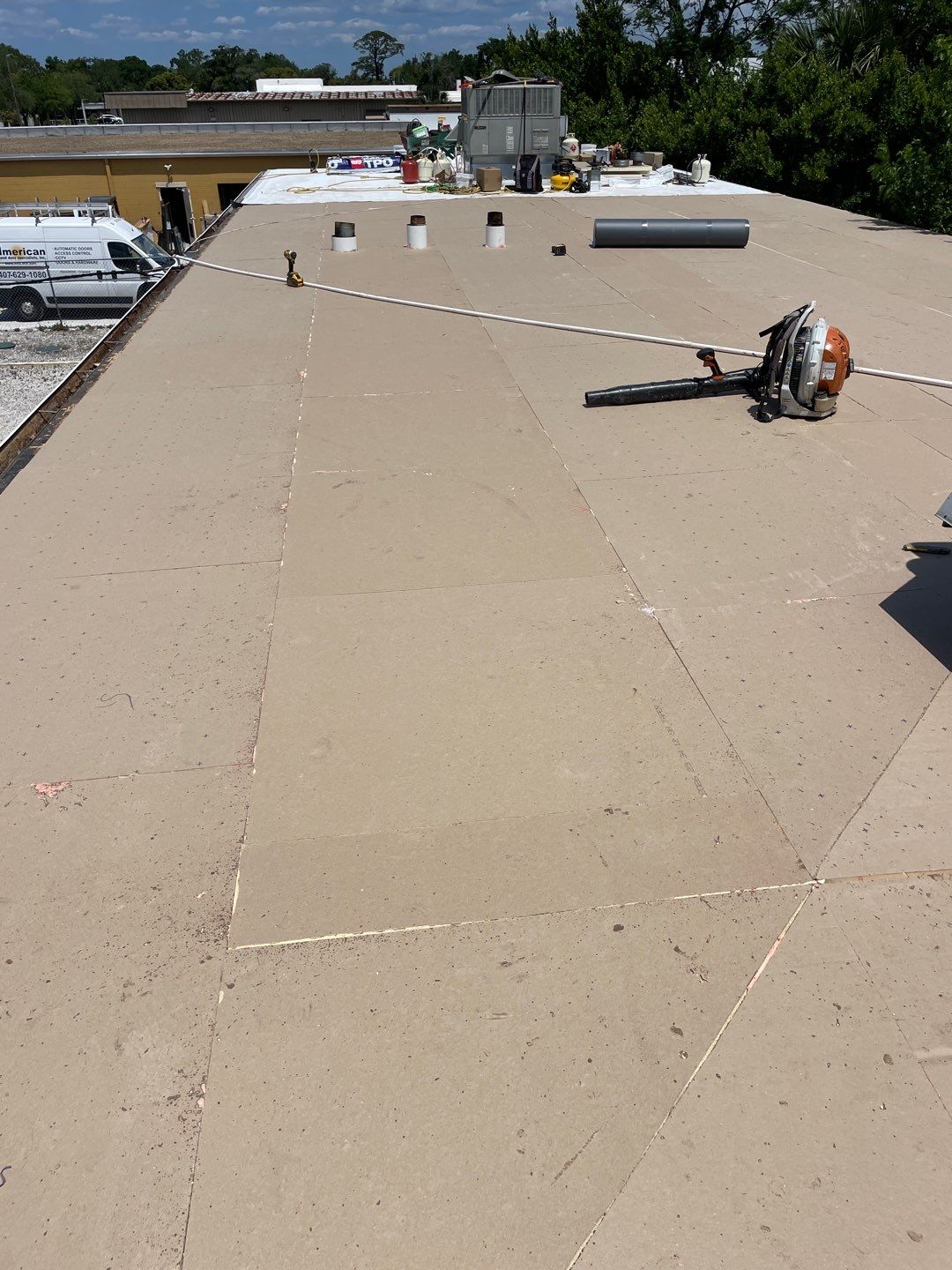 Full TPO Membrane Roof Replacement for Winter Park Commercial Building by Tip Top Roofing Co., Inc.