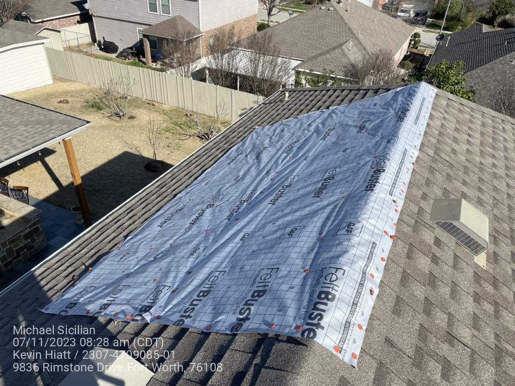 Project in Fort Worth by Zeus Exteriors