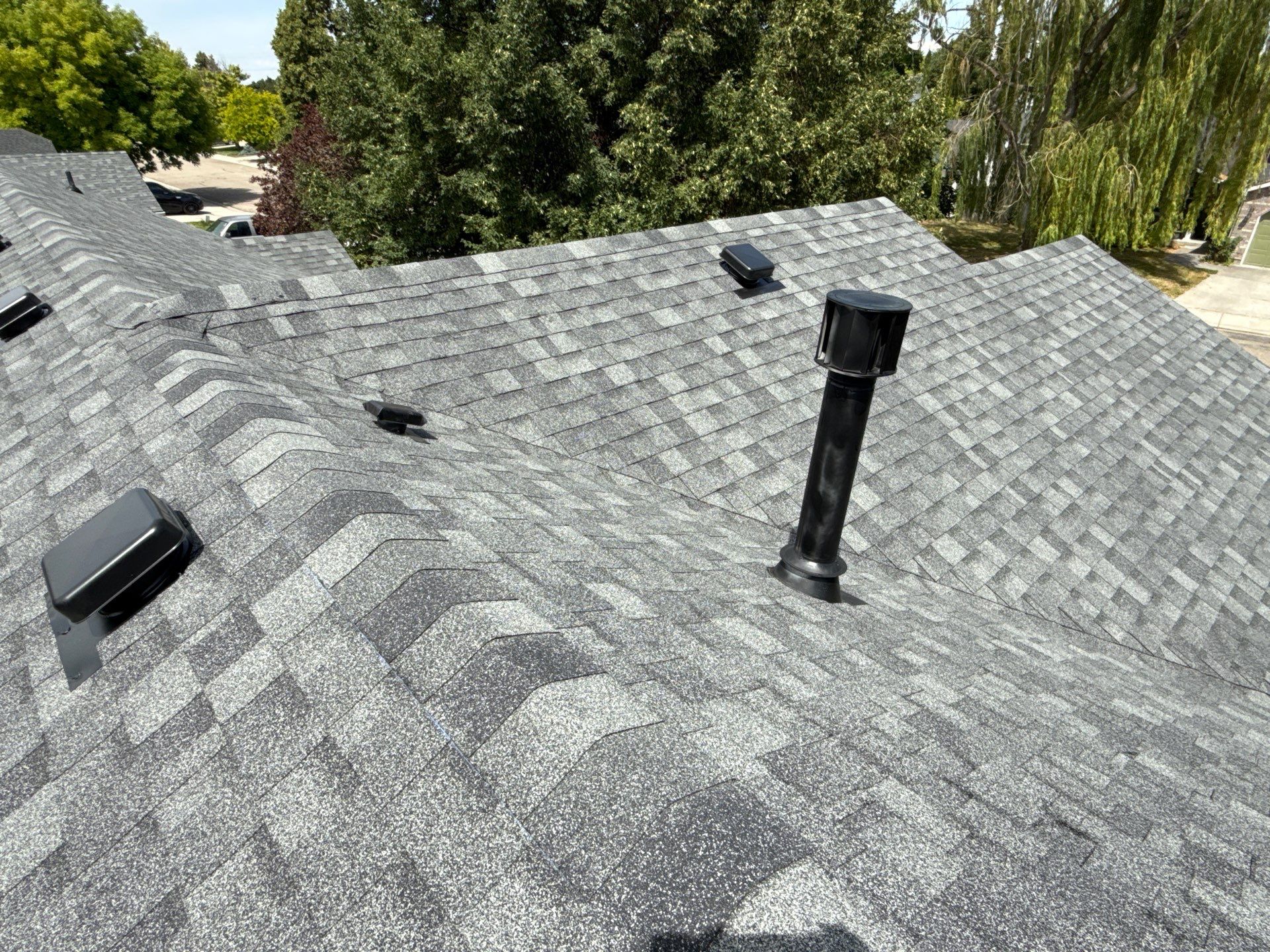 Full Residential Roof Replacement in Kuna Featuring Architectural Shingles by Olive Roofing