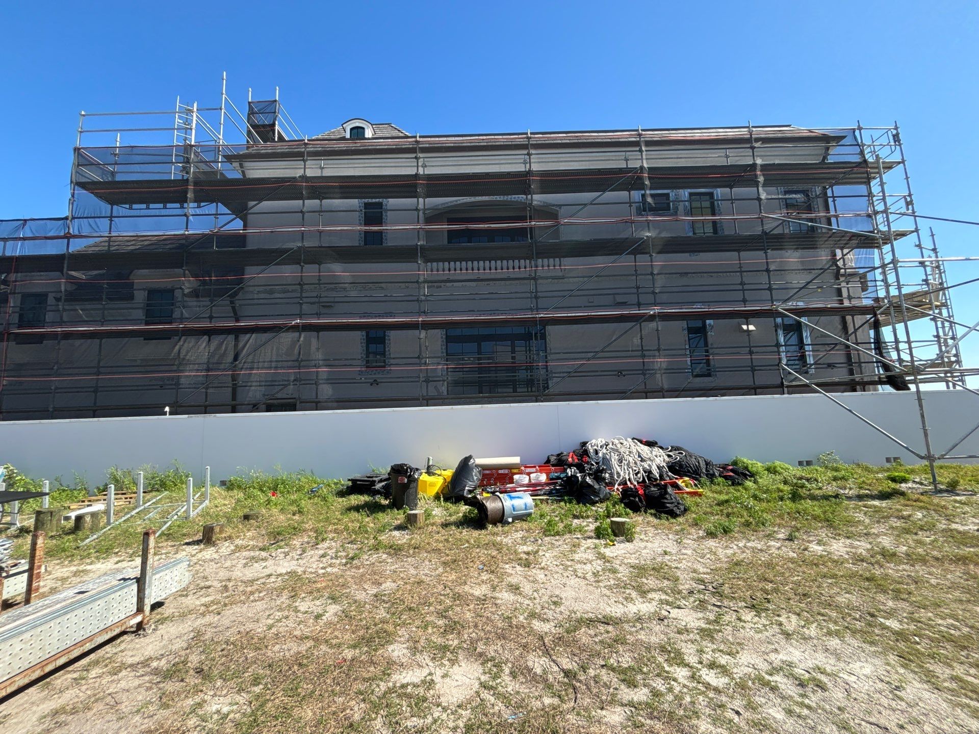 Gutter Installation using Half Round Seamless Gutters in Tampa FL by Gutter Professors