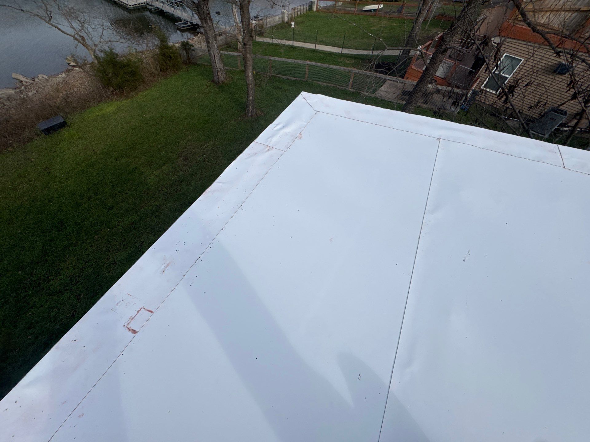 Residential Roofing Replacement - Atlas Architectural Shingle + 60 Mil PVC Flat Porch Roof  by Titan Commercial & Residential Roofing 