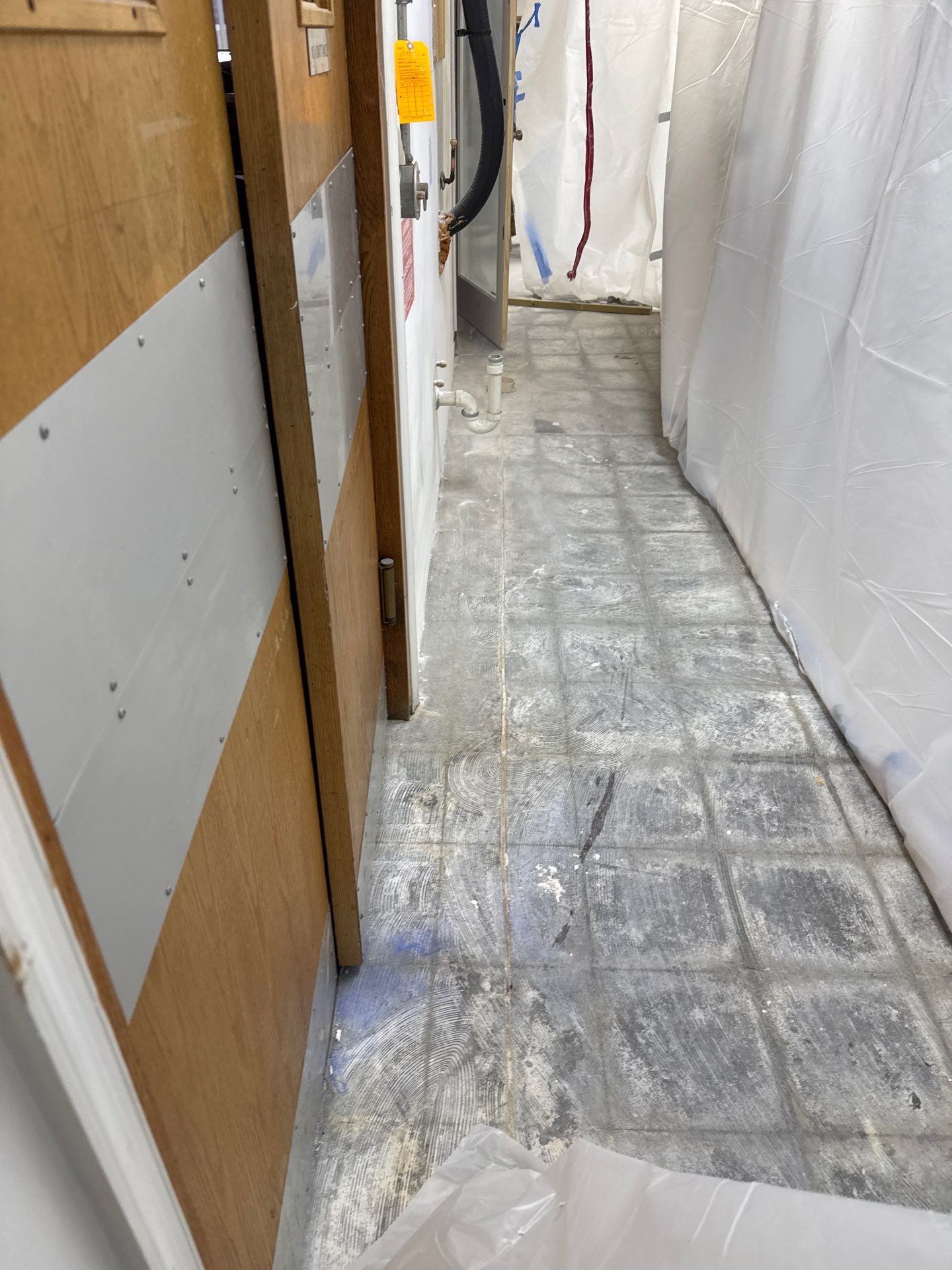 Commercial Kitchen Floor Remodel at Elks, Winchester, VA by Tailored Concrete Coatings