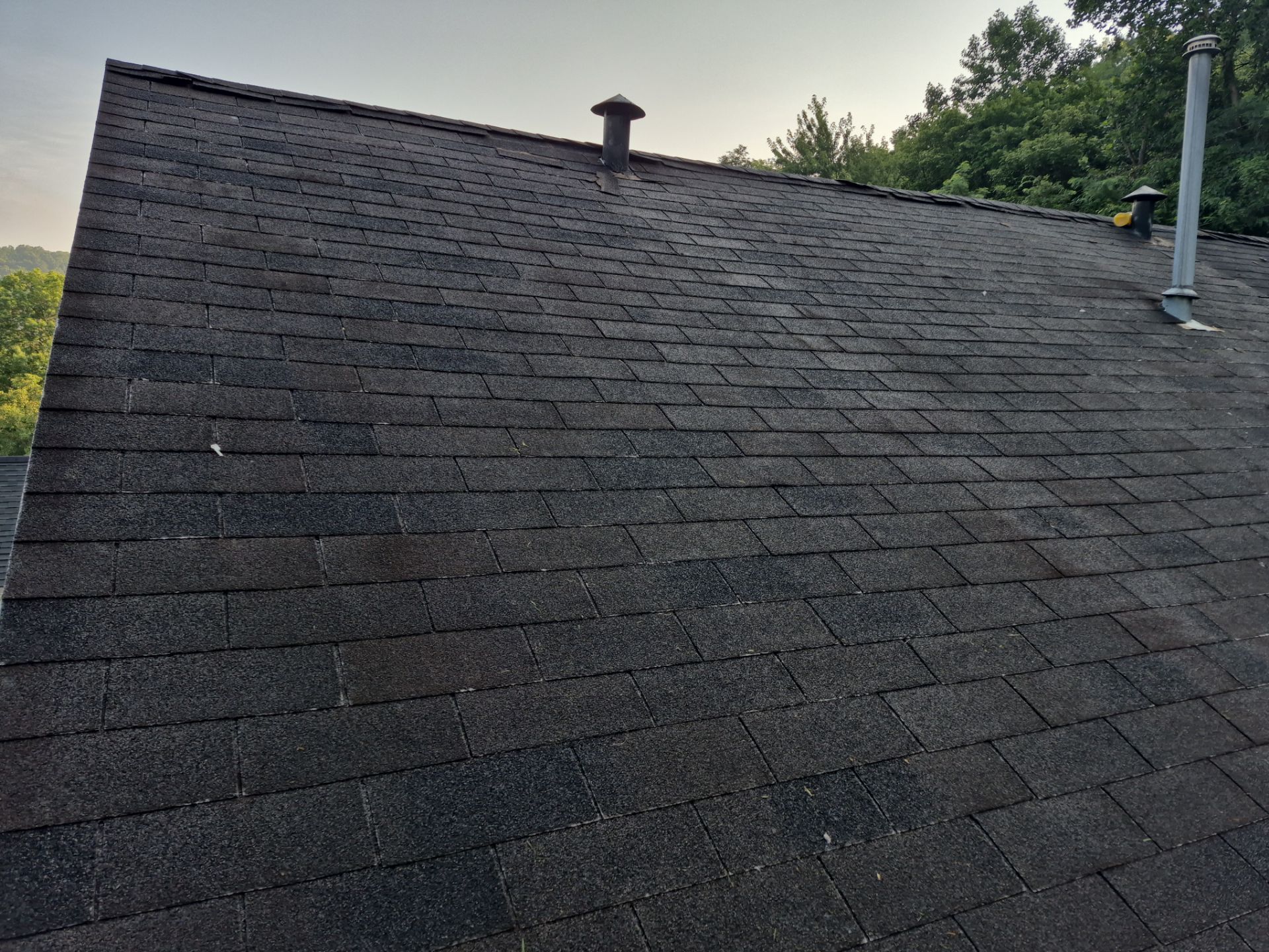 🖤 Sleek. Bold. Built to Last — Granite Black in Portsmouth! by Mr. Roofer