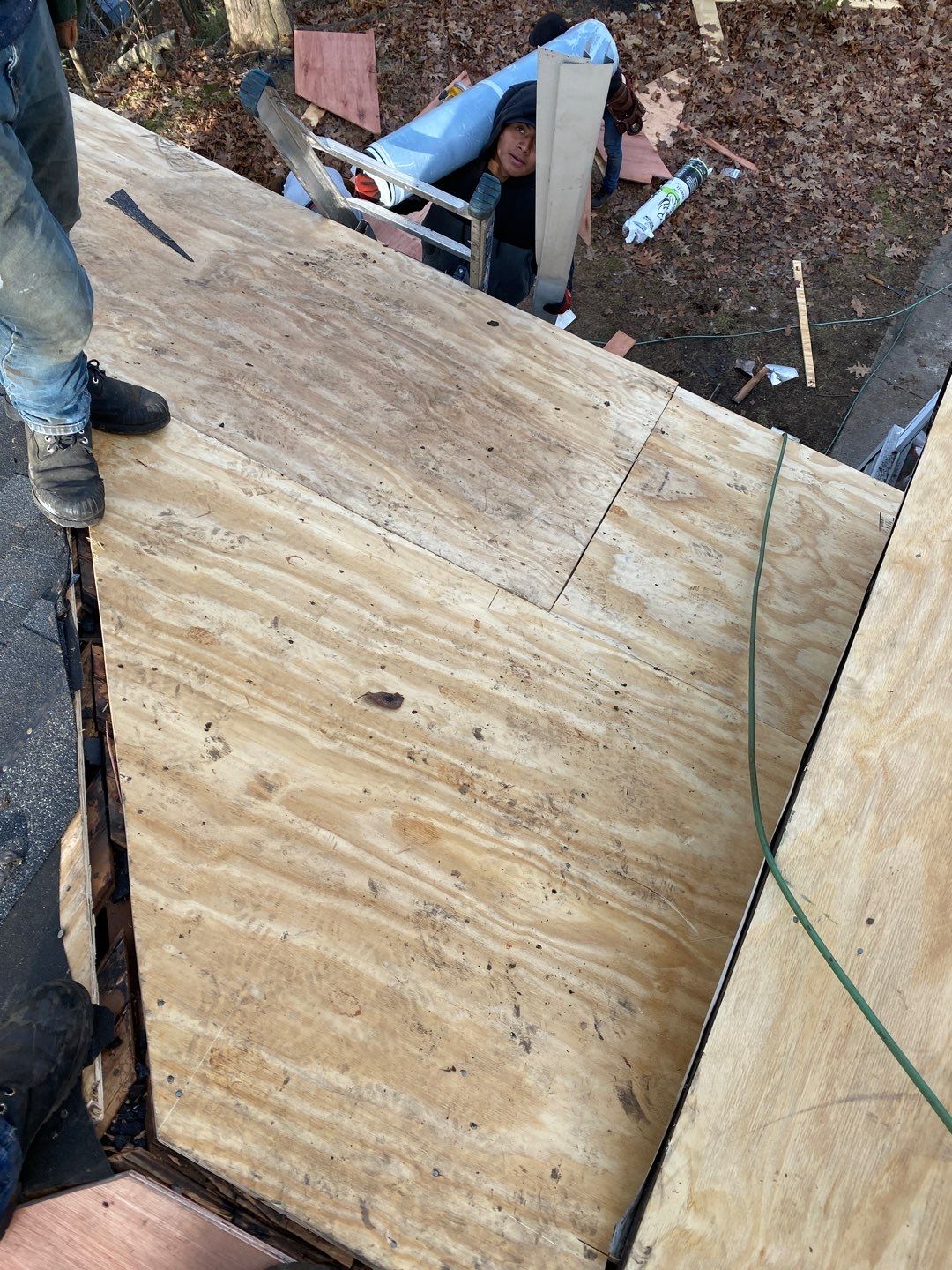 Residential Roofing Installation using Owens Corning TruDefinition Duration - Onyx Black by A Plus Exterior