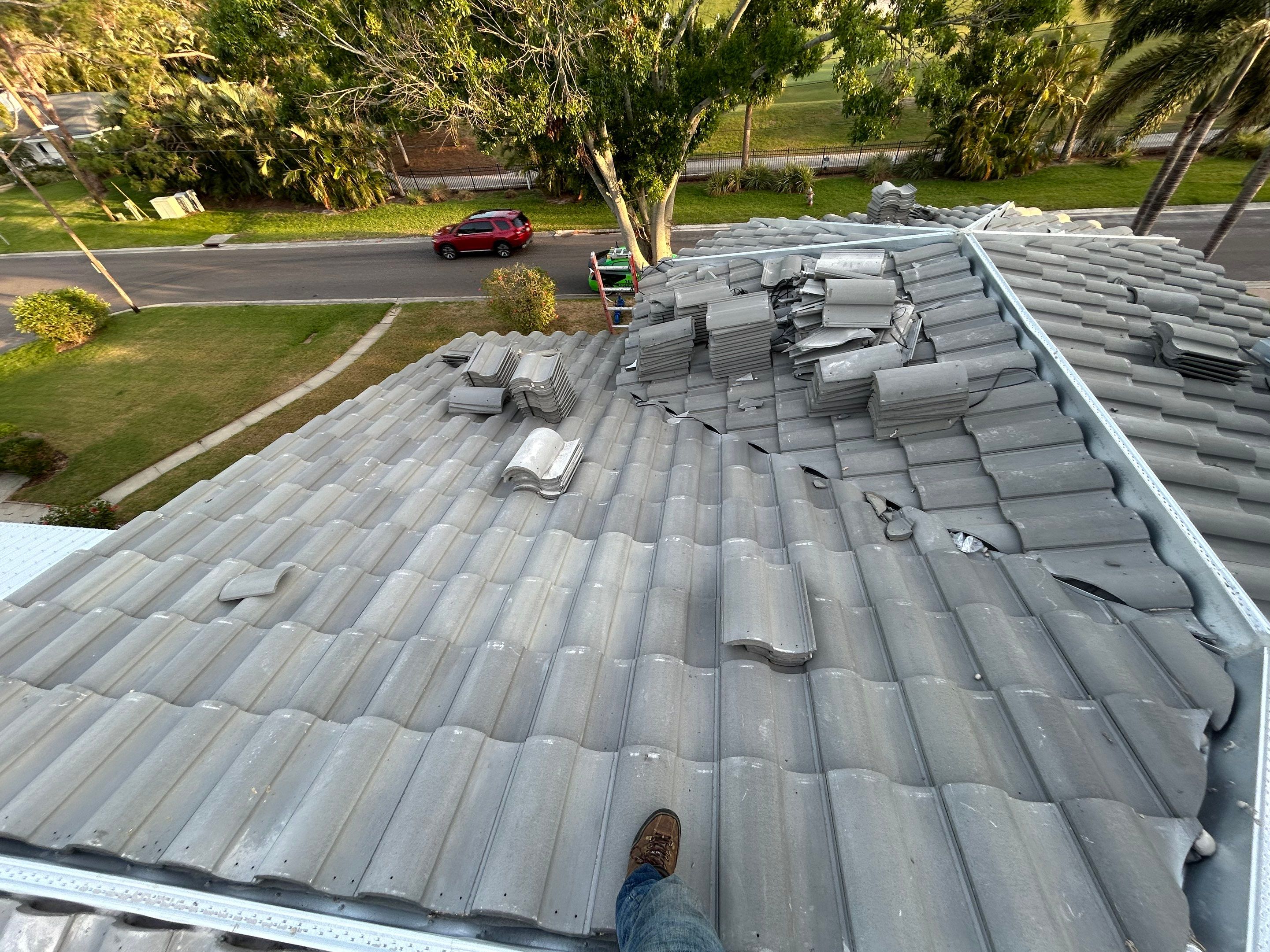 Project in St. Petersburg 33704 by Mitchell Roofing Company LLC 
