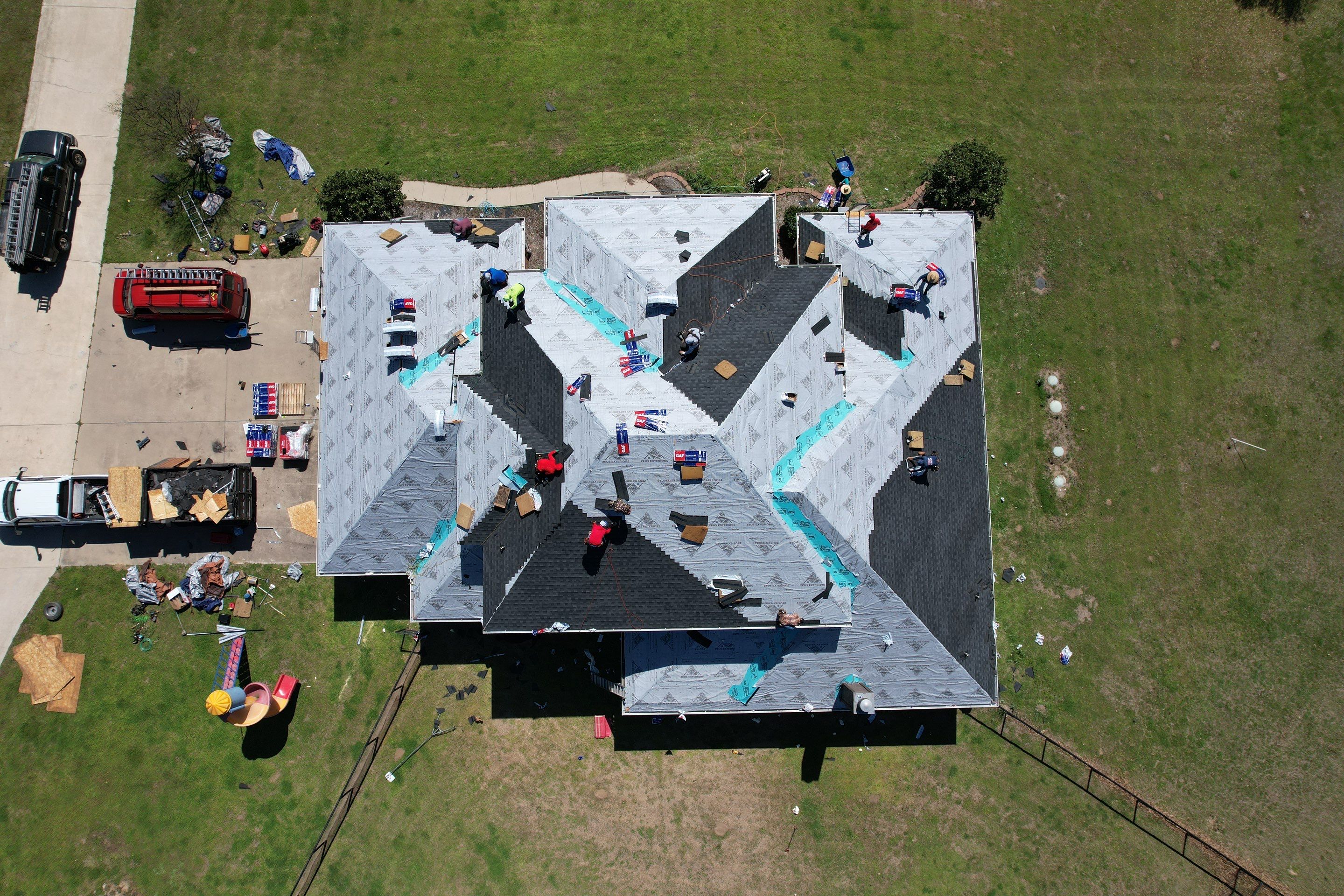 Project in Caddo Mills  by Zeus Exteriors