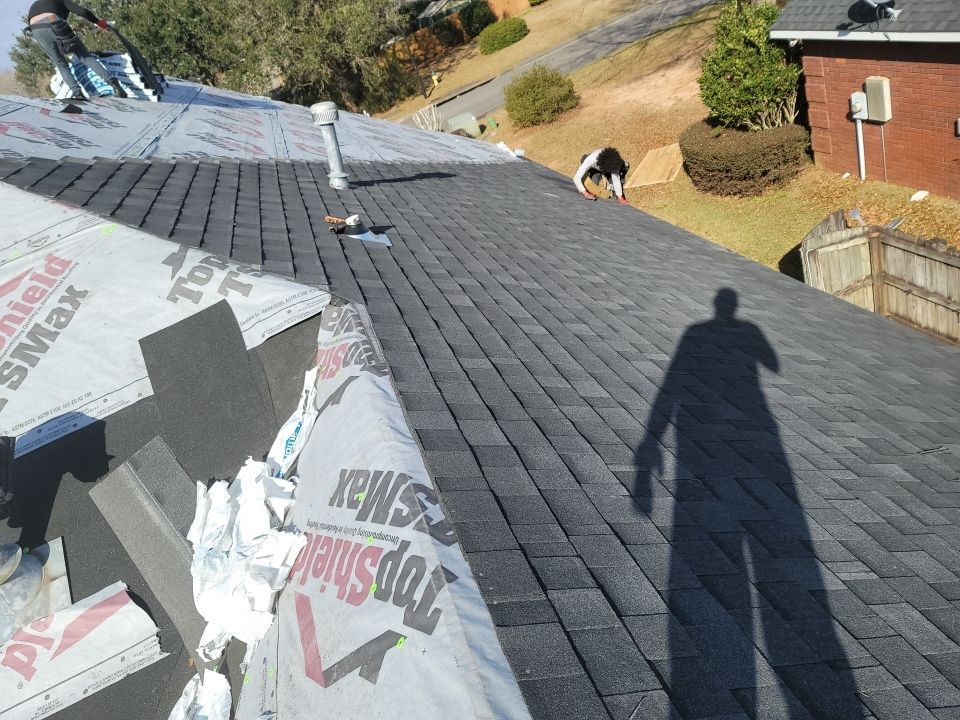 Residential Roofing Installation using Roof Replacement by American Roofing & Construction LLC