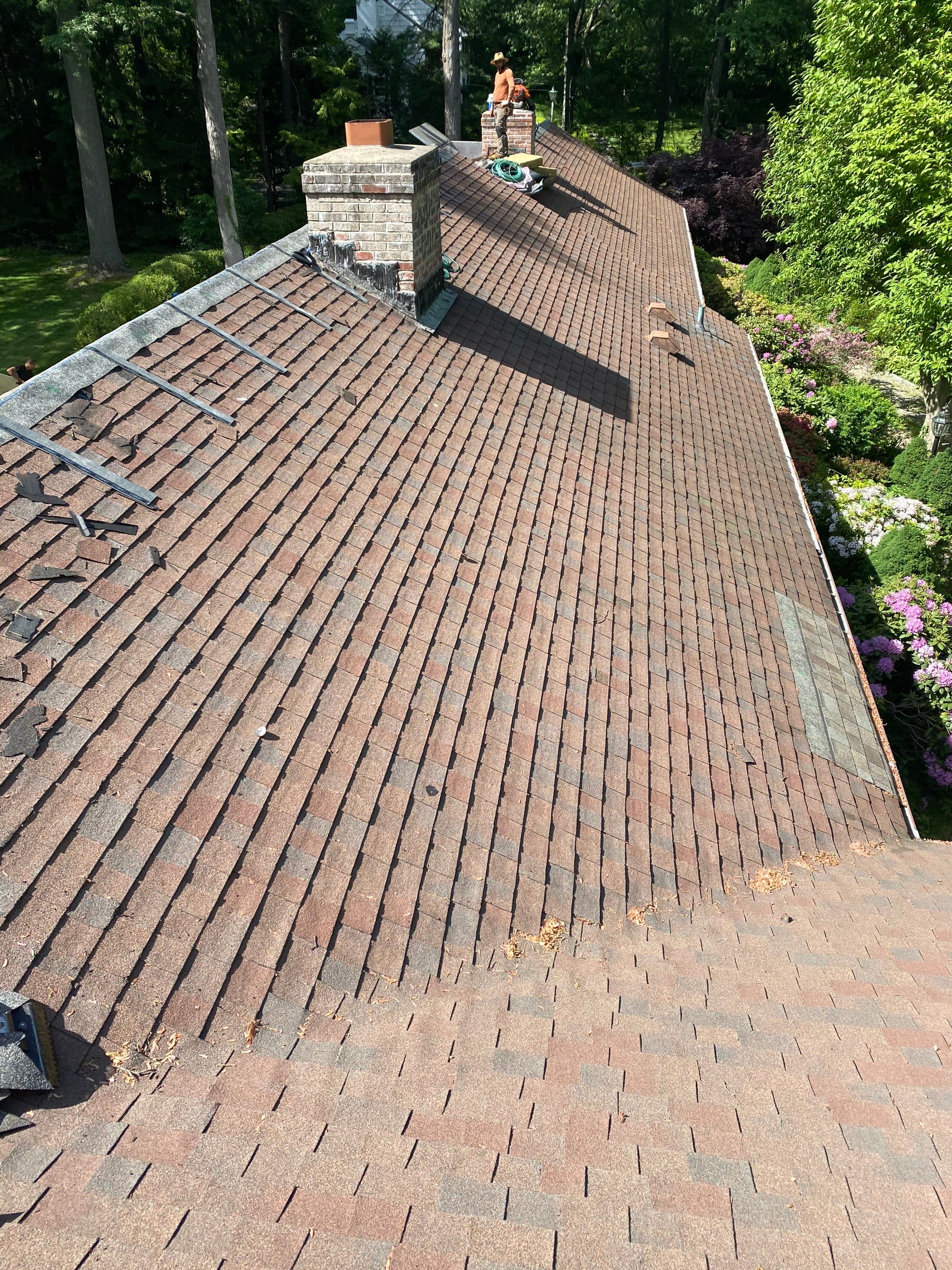 Commercial Roofing Installation using Owens Corning Duration Driftwood by A Plus Exterior