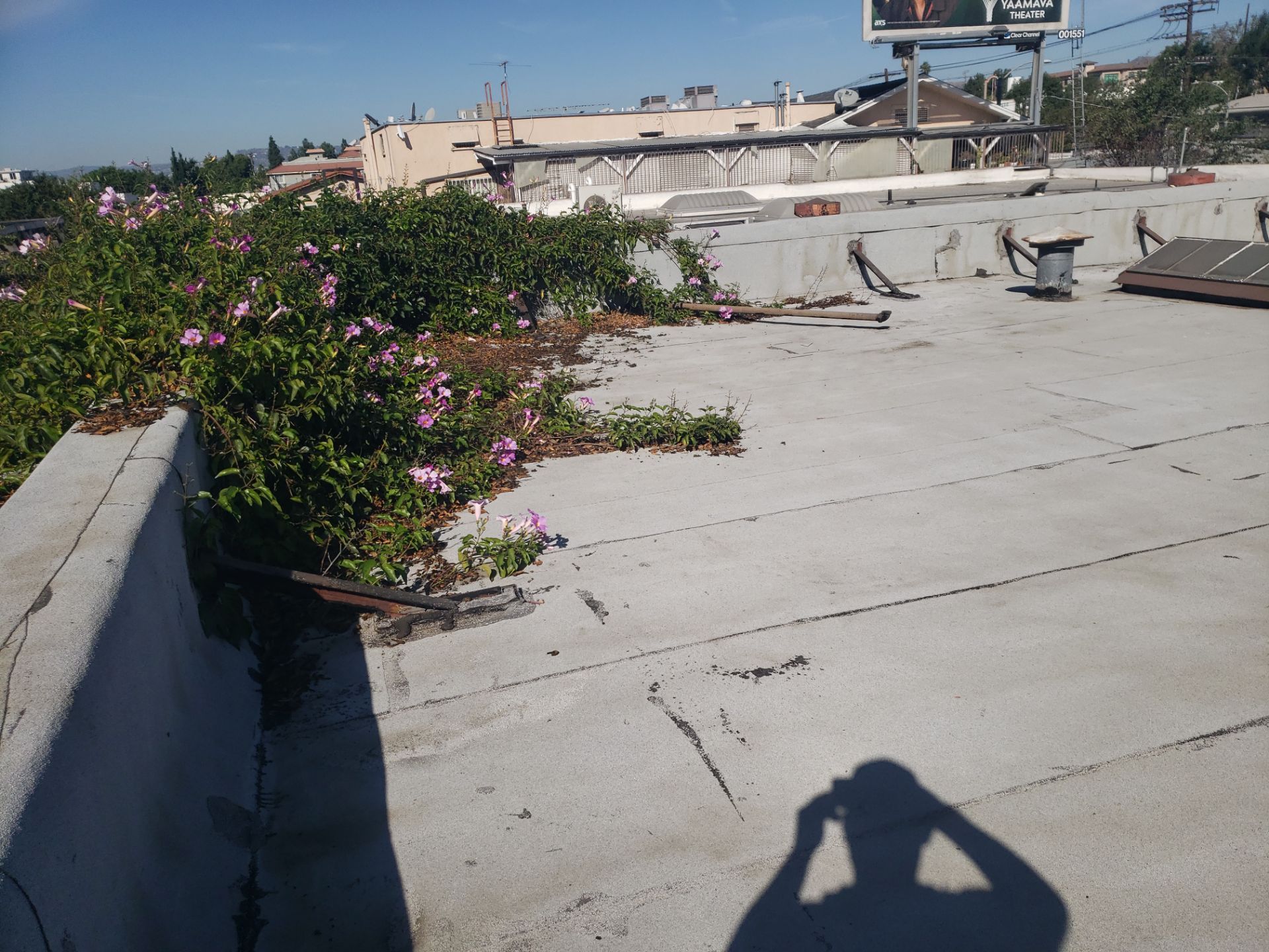 Commercial Roofing Installation using ASC Silicone Membrane by Hull Brothers Roofing
