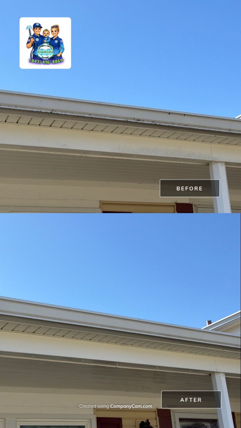 Project in Schaumburg by Simmons Power & Soft Washing