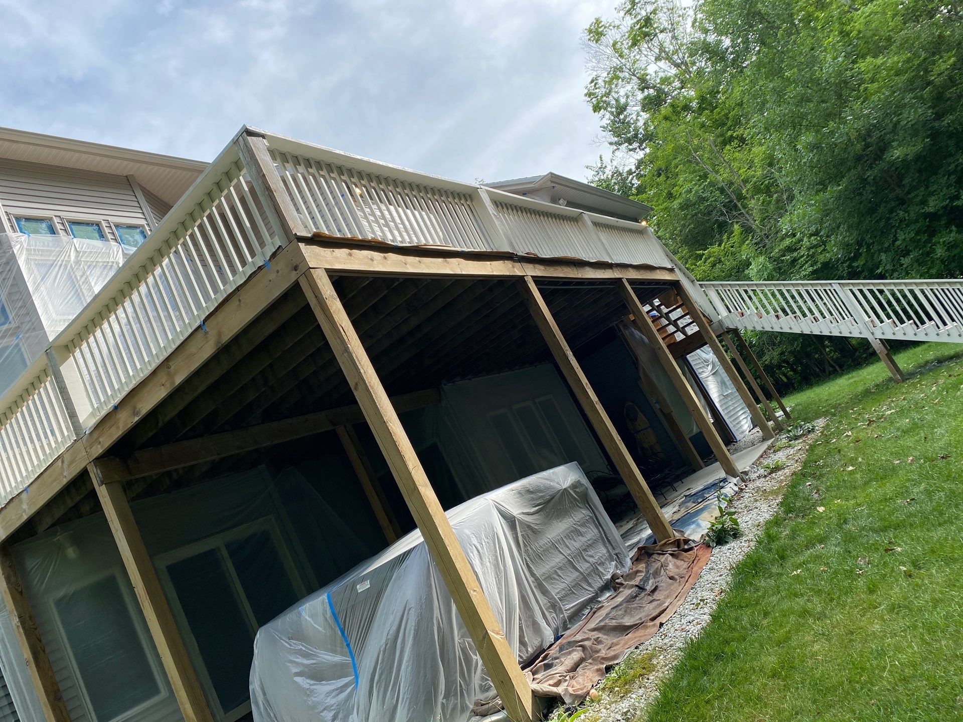 Deck and steps staining! by Gordon Painting