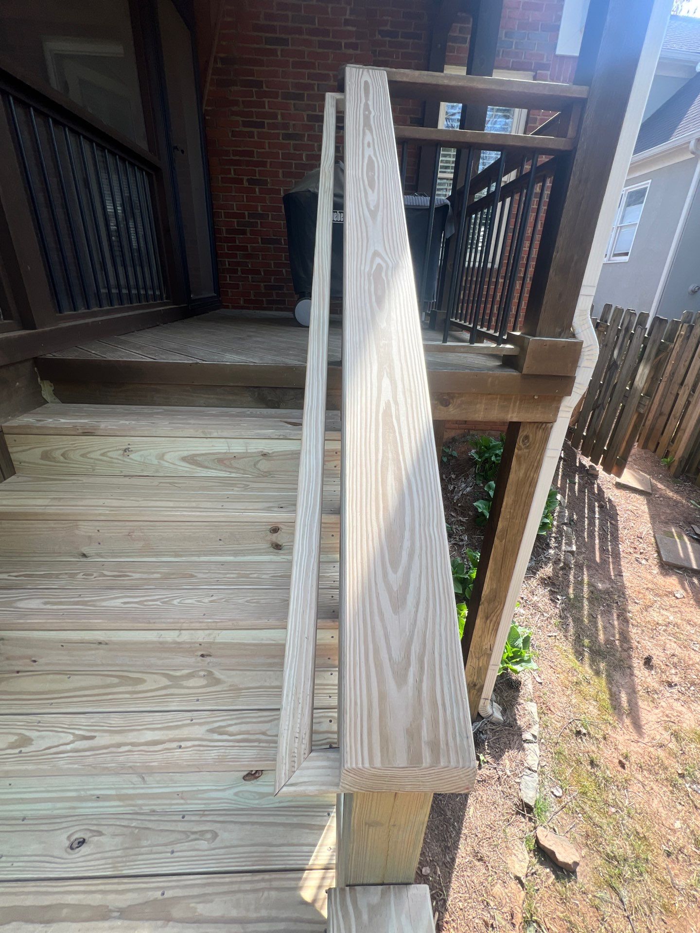Wood Deck Build in Roswell, GA by Nelson Exteriors 