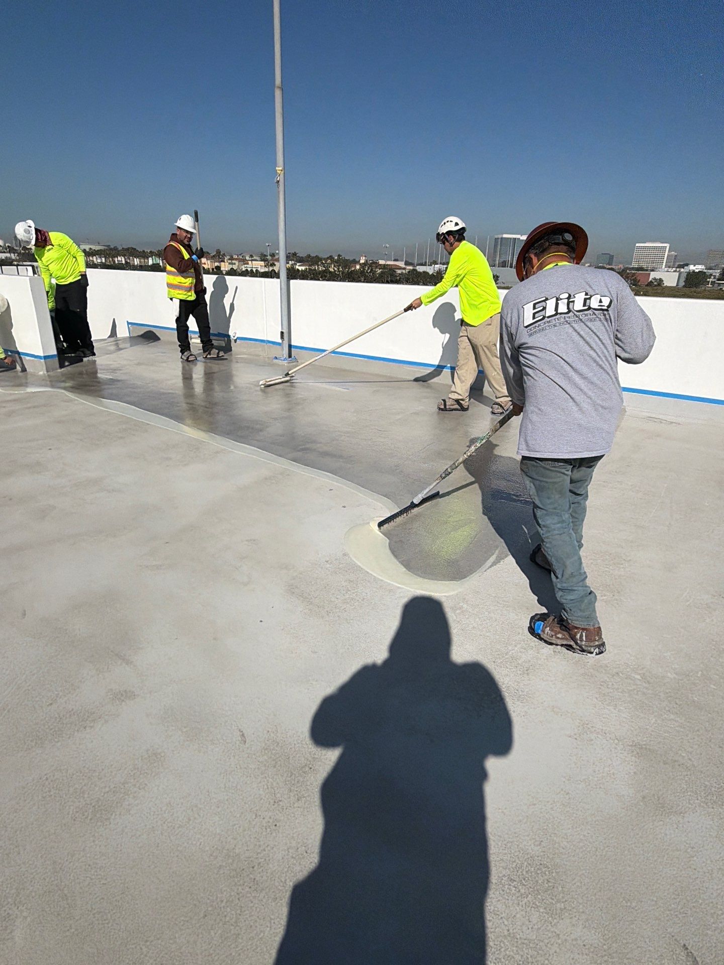Parking Garage Project in El Segundo by Elite Concrete Restoration 