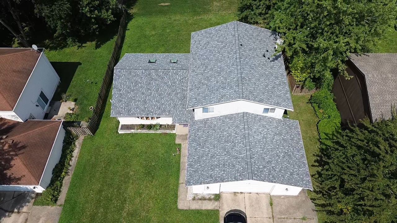 Atlas Pinnacle, Color, Coastal Granite, Drip Edge, Tuxedo Gray by Eagle Eye Roofing