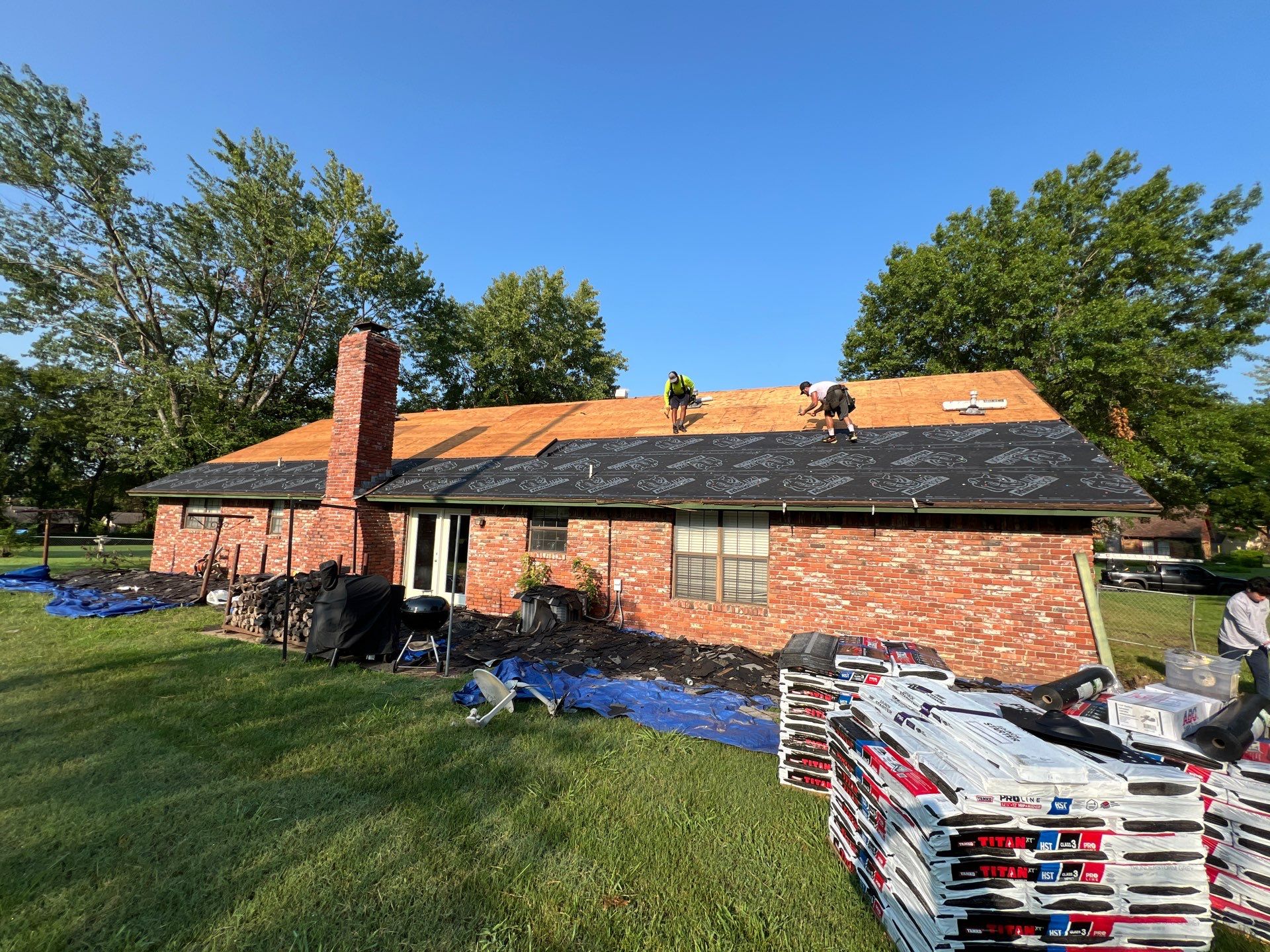 Roof replacement using Tamko Products by In & Out Construction & Remodeling, LLC