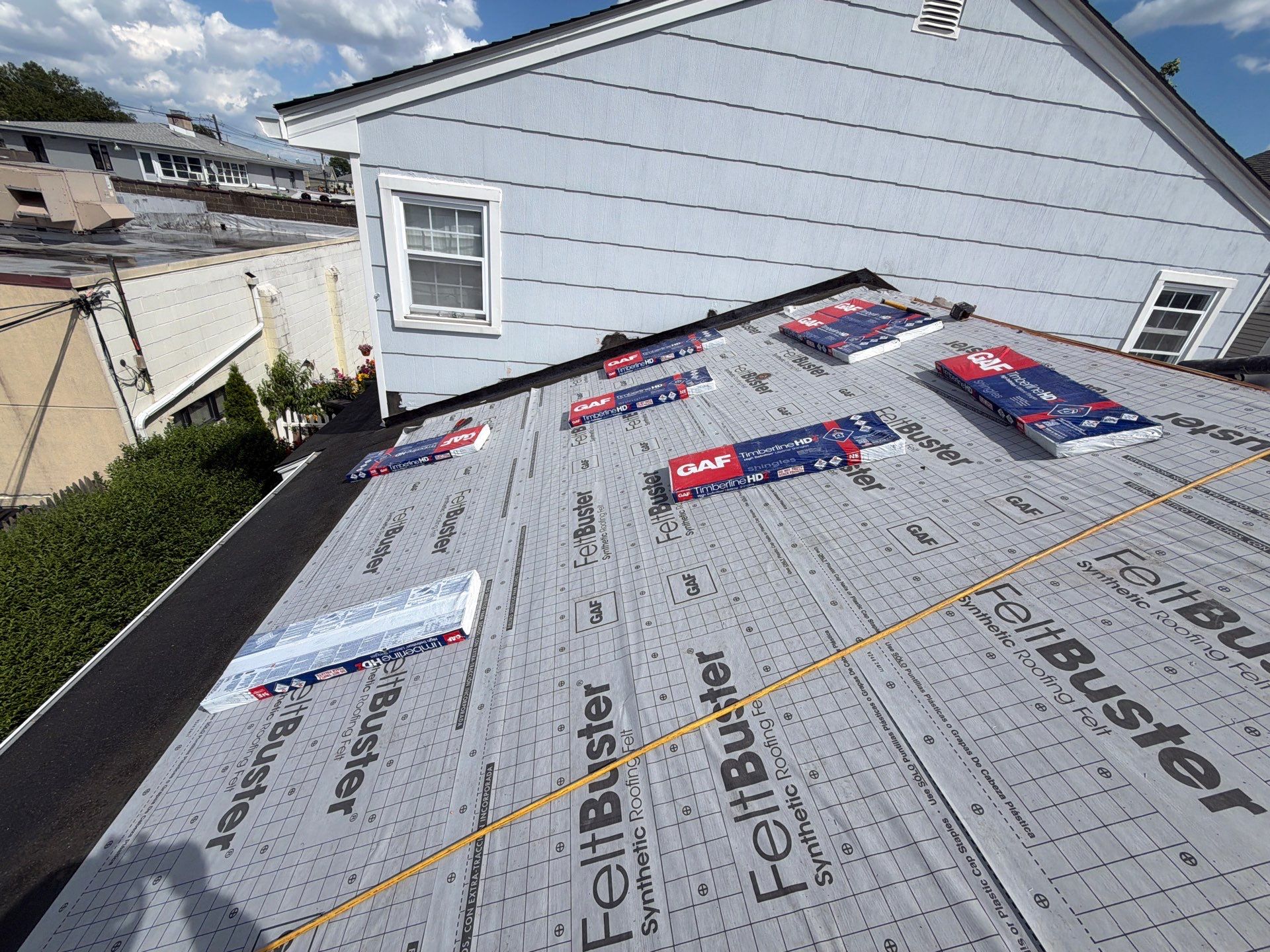 Full Exterior Renovation Featuring GAF Shingles and Siding in Kearny by REVIXPRO 