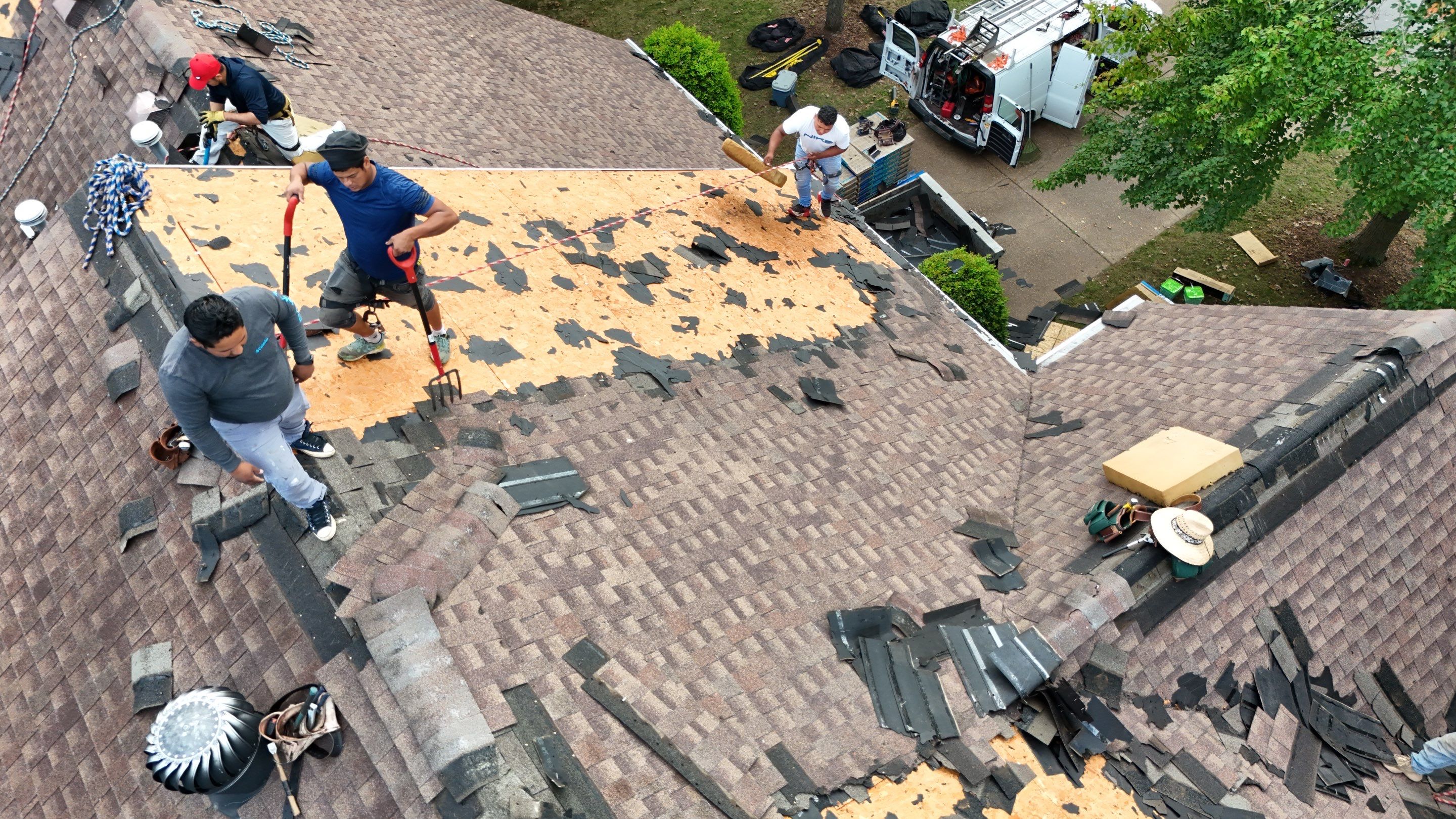 Charcoal Black Re-Roof by Royal House LLC
