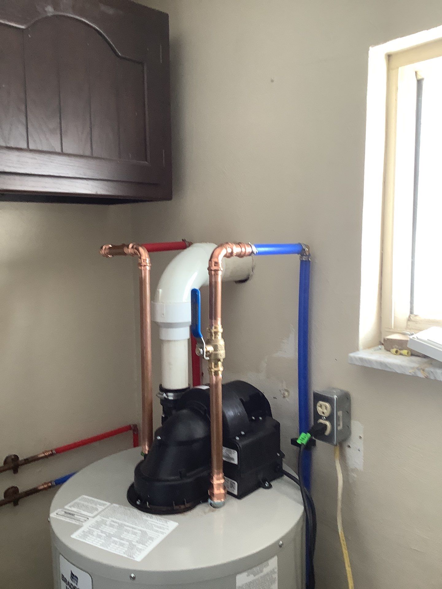 Repipe with new fixtures  by Fisher Plumbing