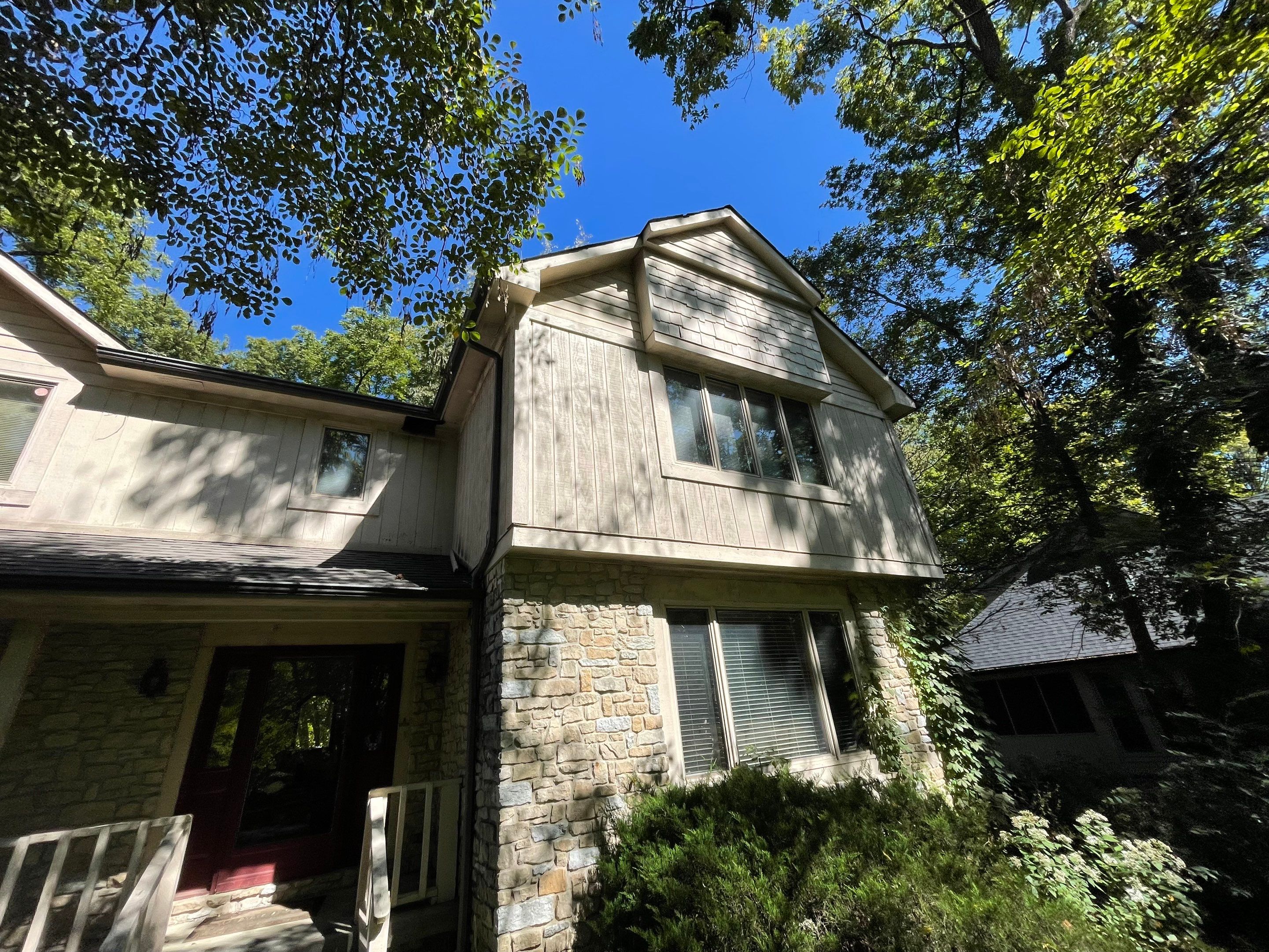 Seabreeze Roof Replacement, Exterior Siding and trim repairs and paint by 317 Roofing & Restorations