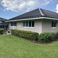 24ga 1.5" Mechanical Seam Dark Bronze by Total Roofing System The Metal Roof Experts