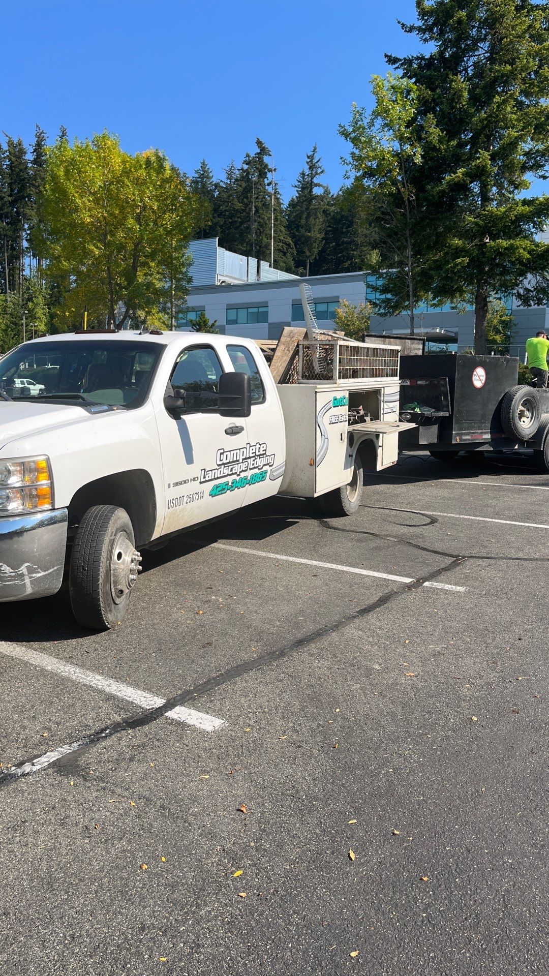 Kidder Matthews | Parking Lot Sealcoating & Striping with Concrete Curb & Patch Repairs  by Jireh Asphalt & Concrete Inc 