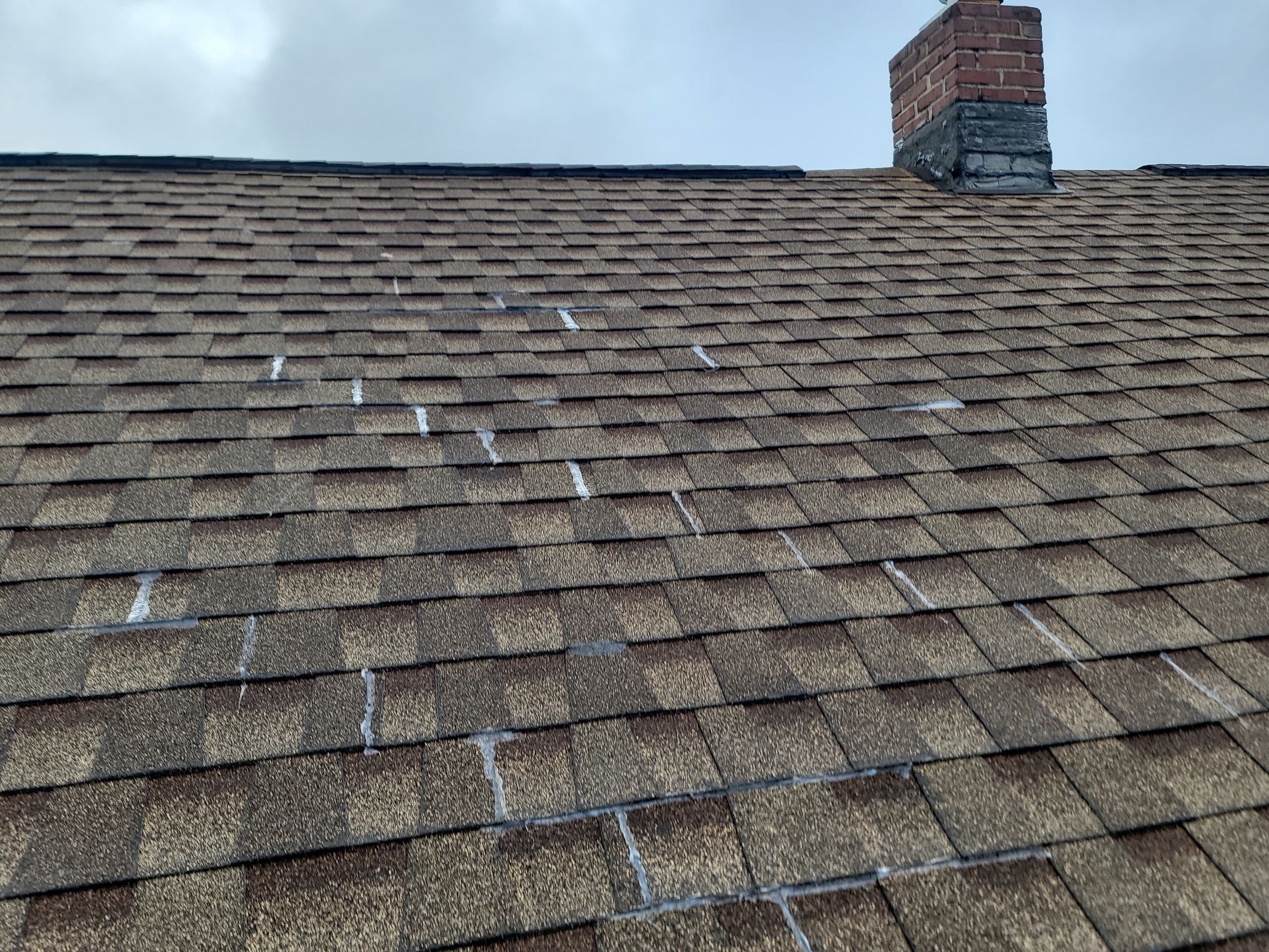 Atlas Pinnacle, Color: Morning Harvest, Drip Edge: Royal Brown by Eagle Eye Roofing