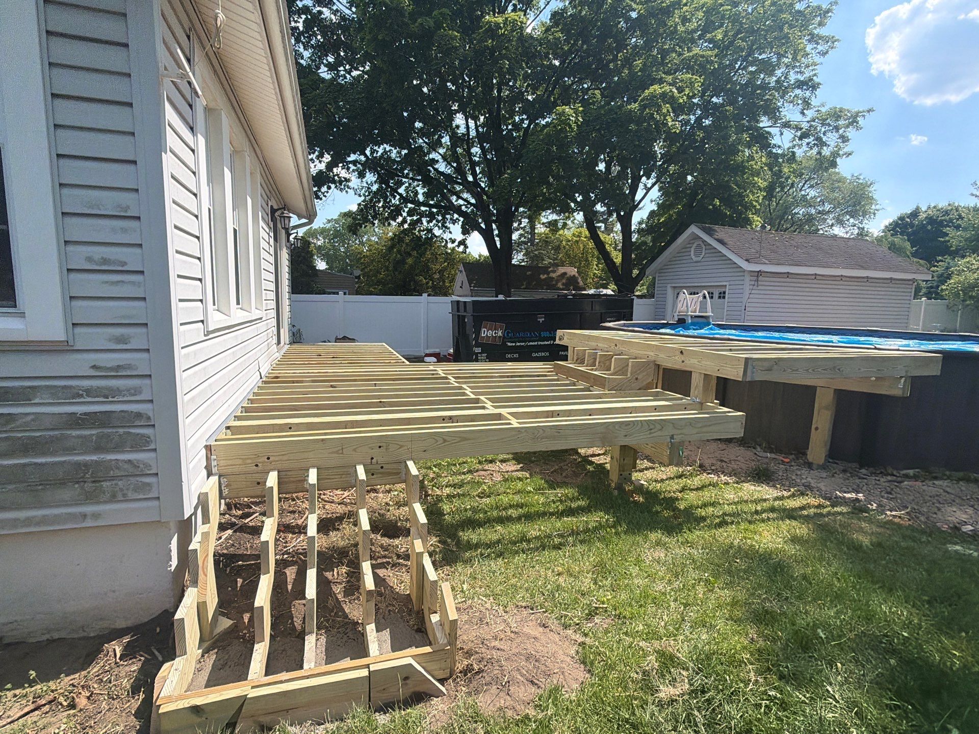 New Deck in Hamilton Township, New Jersey by deck guardian