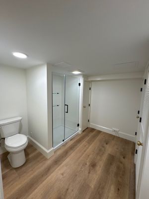 Basement Bathroom & Exterior Drainage
