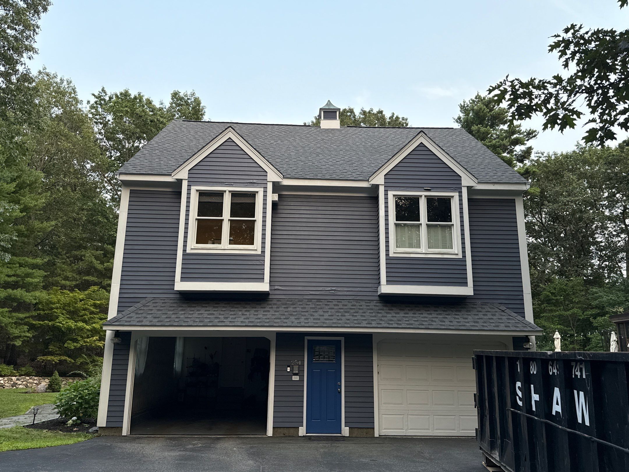 Solar-Ready Roof Replacement with GAF Pewter Gray Shingles & VELUX Skylights by Sensible Home Solutions